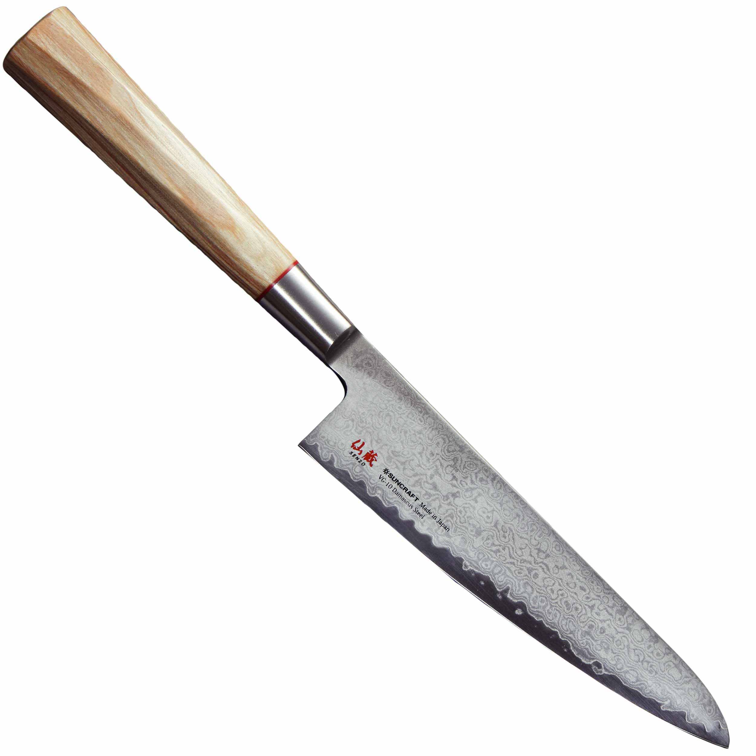 Suncraft Senzo Twisted Octagon TO-03 kl. Kochmesser 14.3 cm