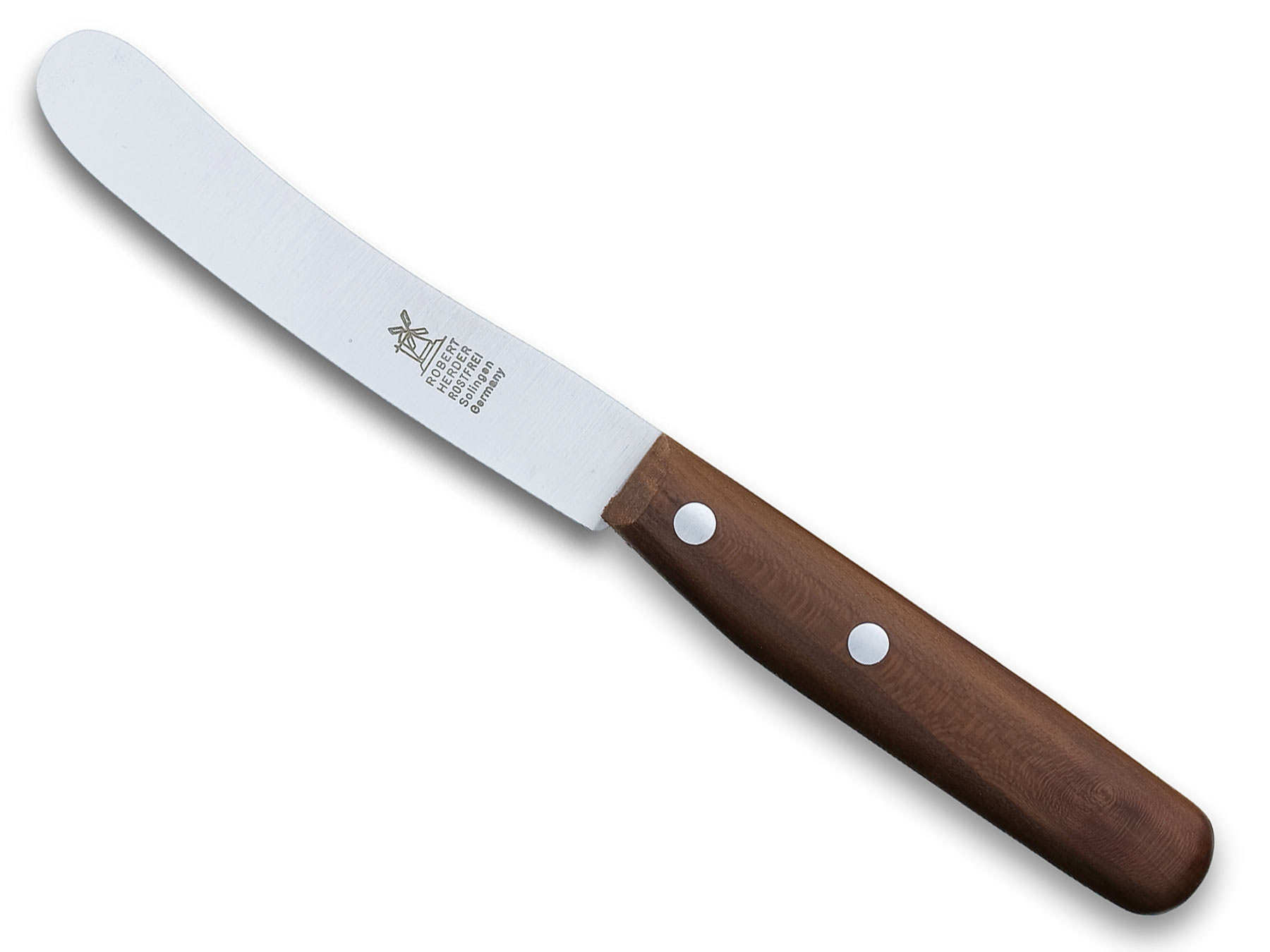 Windmühlenmesser Buckels Frühstücksmesser Pflaume 10cm für Kinder und sehr kleine Hände