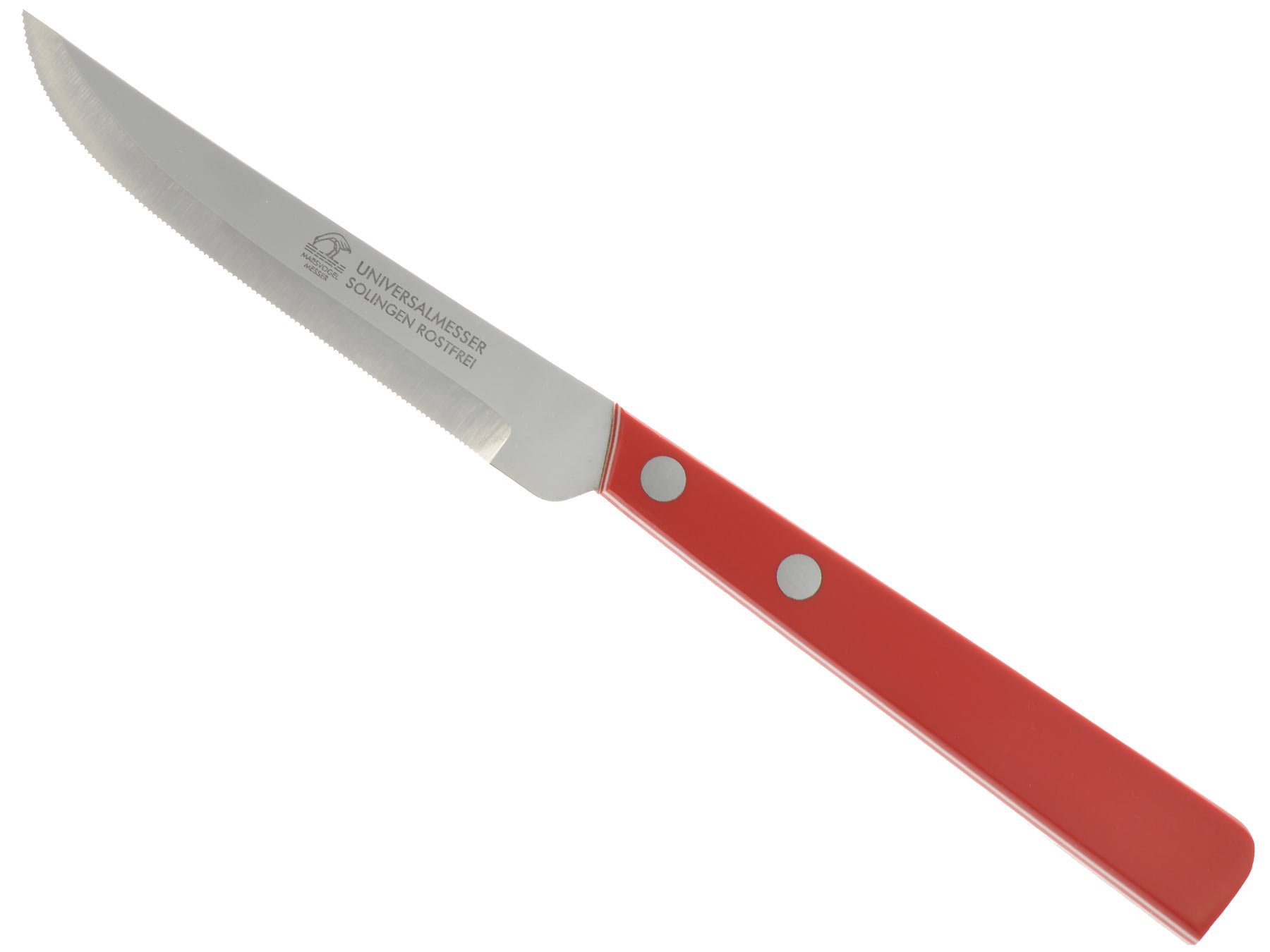 Marsvogel Universalmesser Griff rot/weiß 10,5 cm