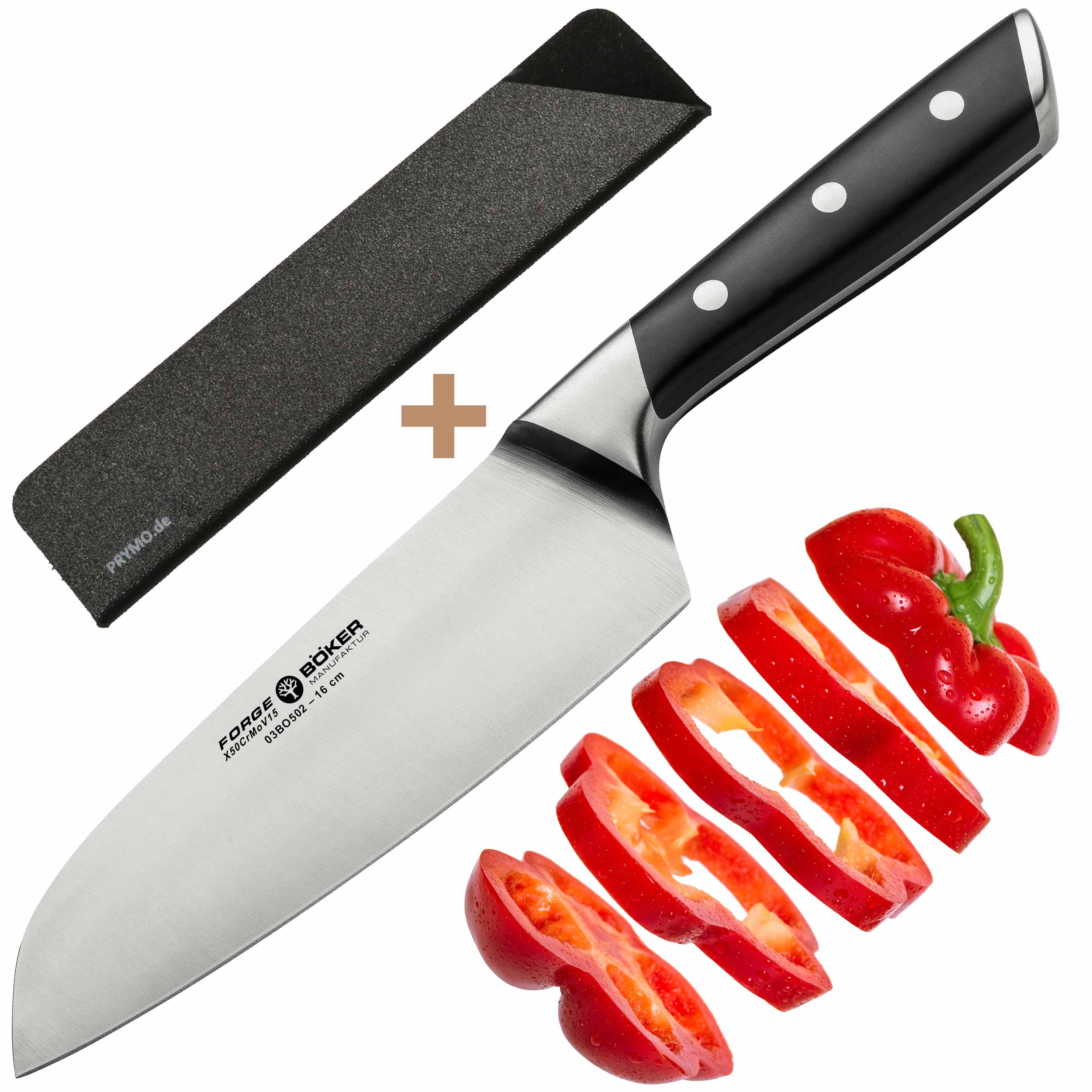Böker Forge 03BO502 Santoku 16 cm