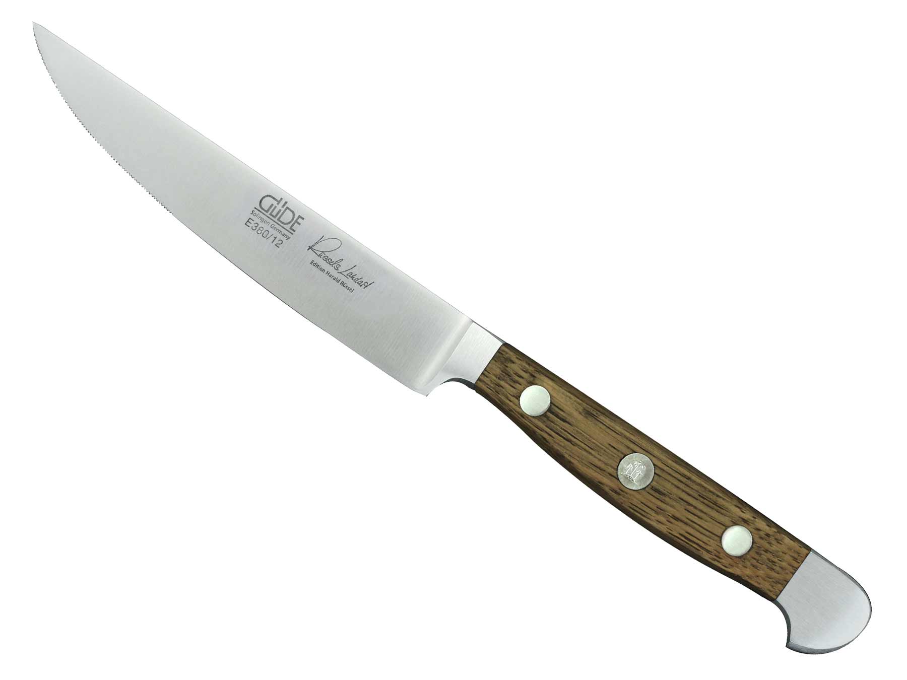 Güde Alpha Faßeiche Porterhouse Steakmesser E380/12 - 12 cm