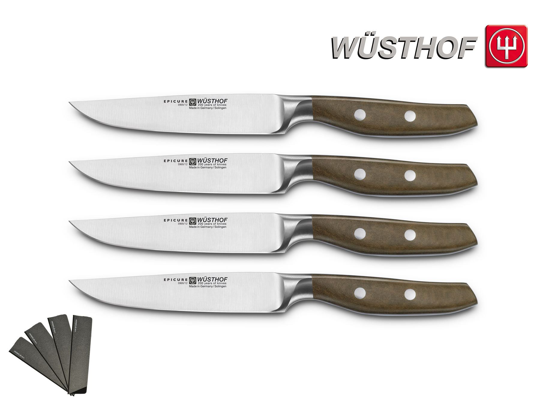 Wüsthof Epicure 9668 Steakmessersatz 4-teilig