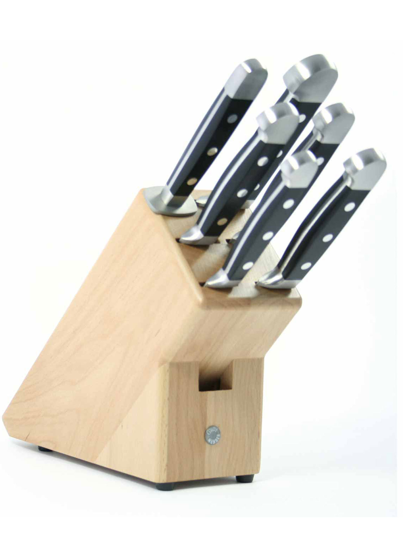 Güde Messerblock 6-1000LN für 6 Messer Natur - LEER