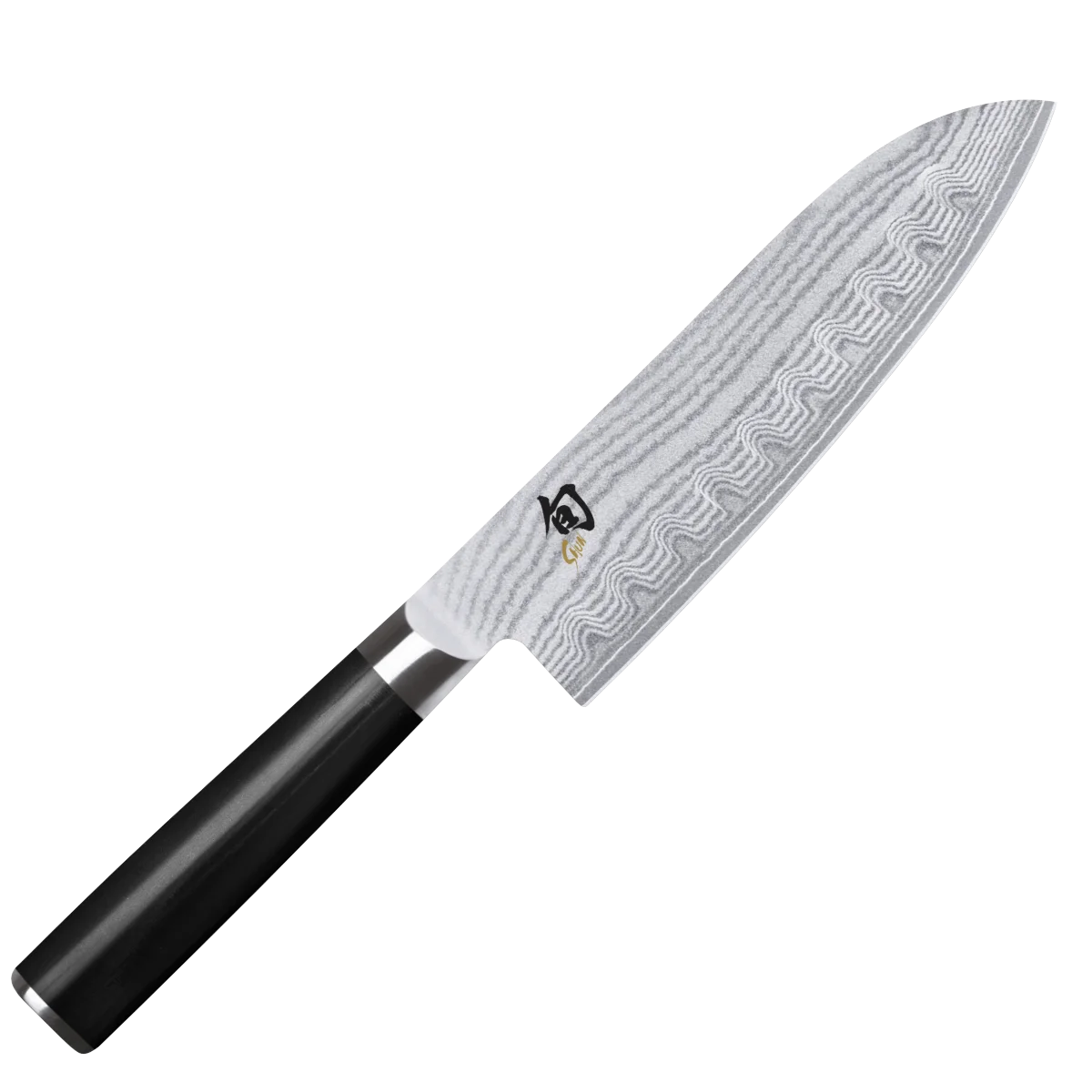 KAI Shun DM-0718 Santoku mit Kullenschliff - 18 cm KAI Shun DM-0718 Santoku mit Kullenschliff - 18 cm