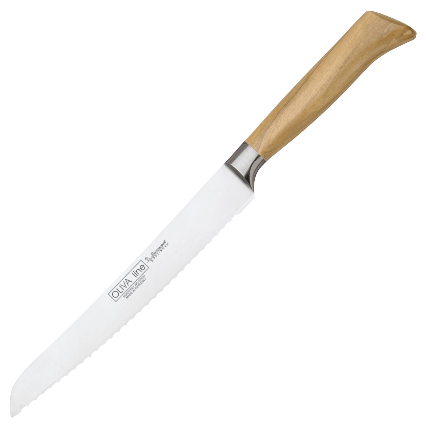 Burgvogel Olivia Line Brotmesser 22 cm