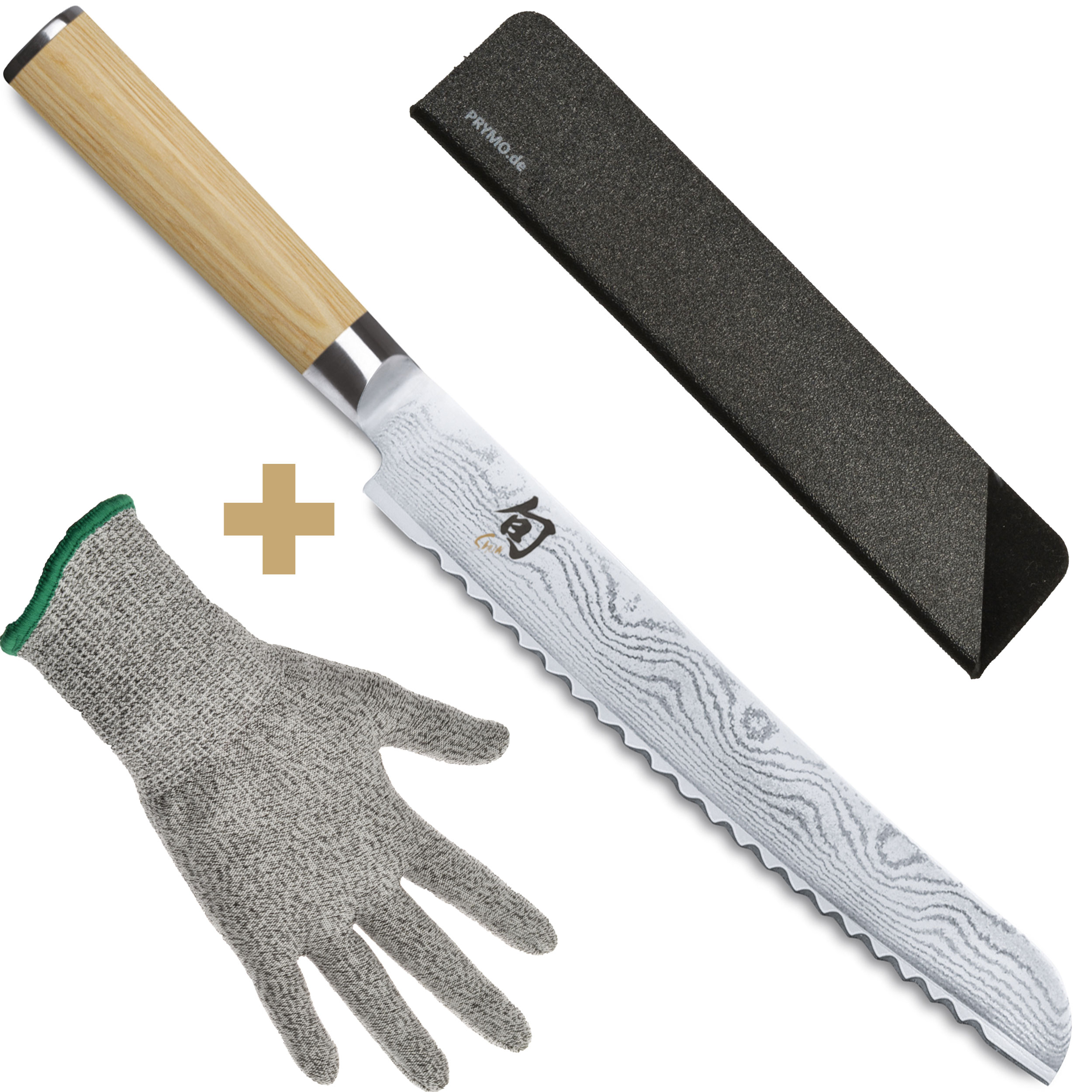 KAI Shun Classic White DM-0705W Brotmesser 23 cm