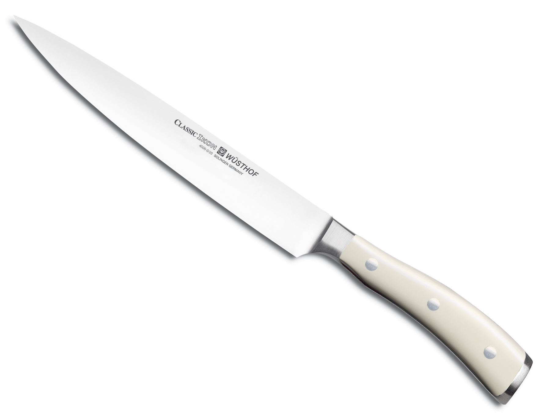 Wüsthof Classic Ikon weiß 4506-0/20 Schinkenmesser 20 cm