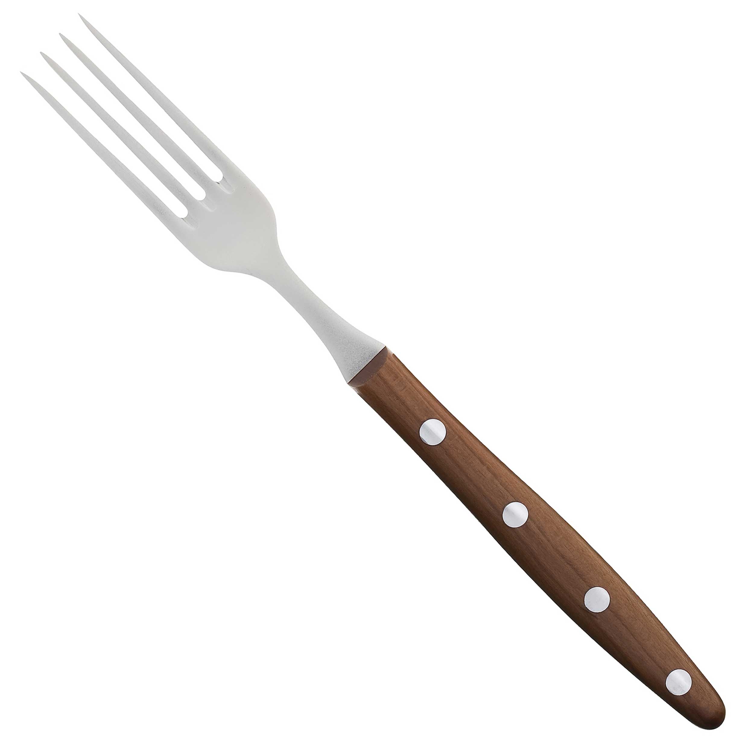 Steakgabel rostfrei 18/10 Griff Pflaumenholz geölt