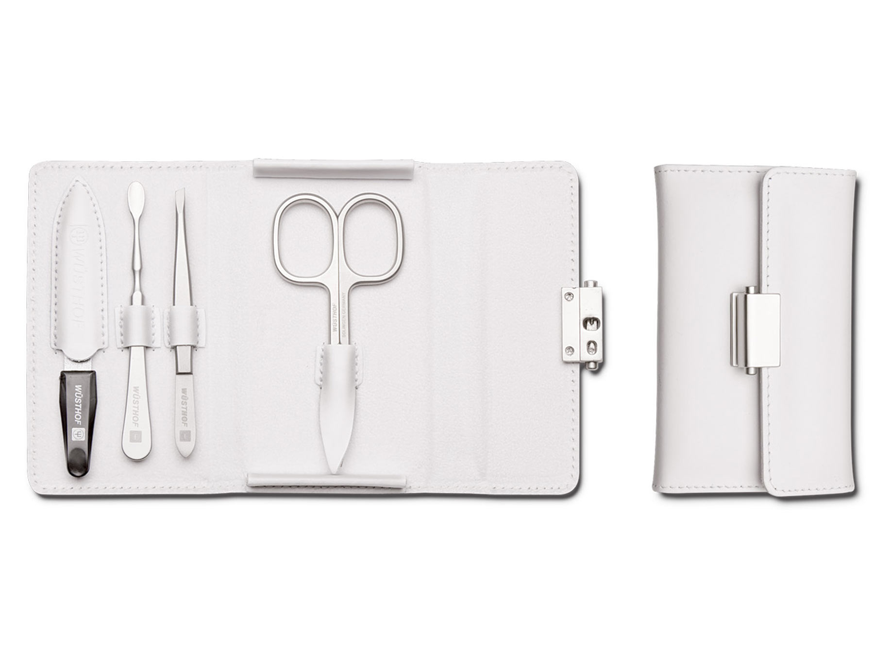 Wüsthof 9040 Nagelpflegeetui 4 teilig weiß Wüsthof 9040 Nagelpflegeetui 4 teilig weiß
