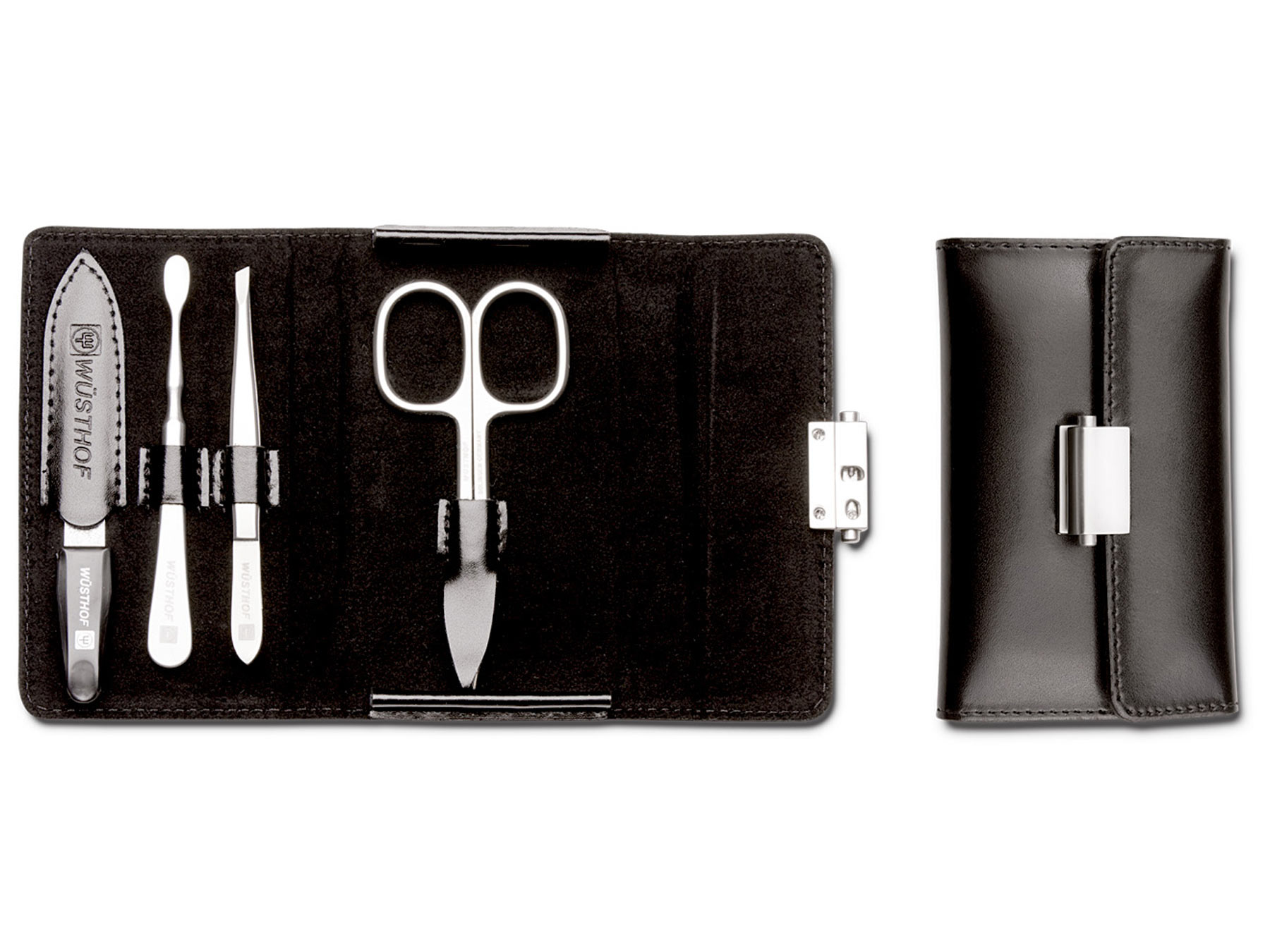 Wüsthof 9041 Nagelpflegeetui 4 teilig schwarz Wüsthof 9041 Nagelpflegeetui 4 teilig schwarz