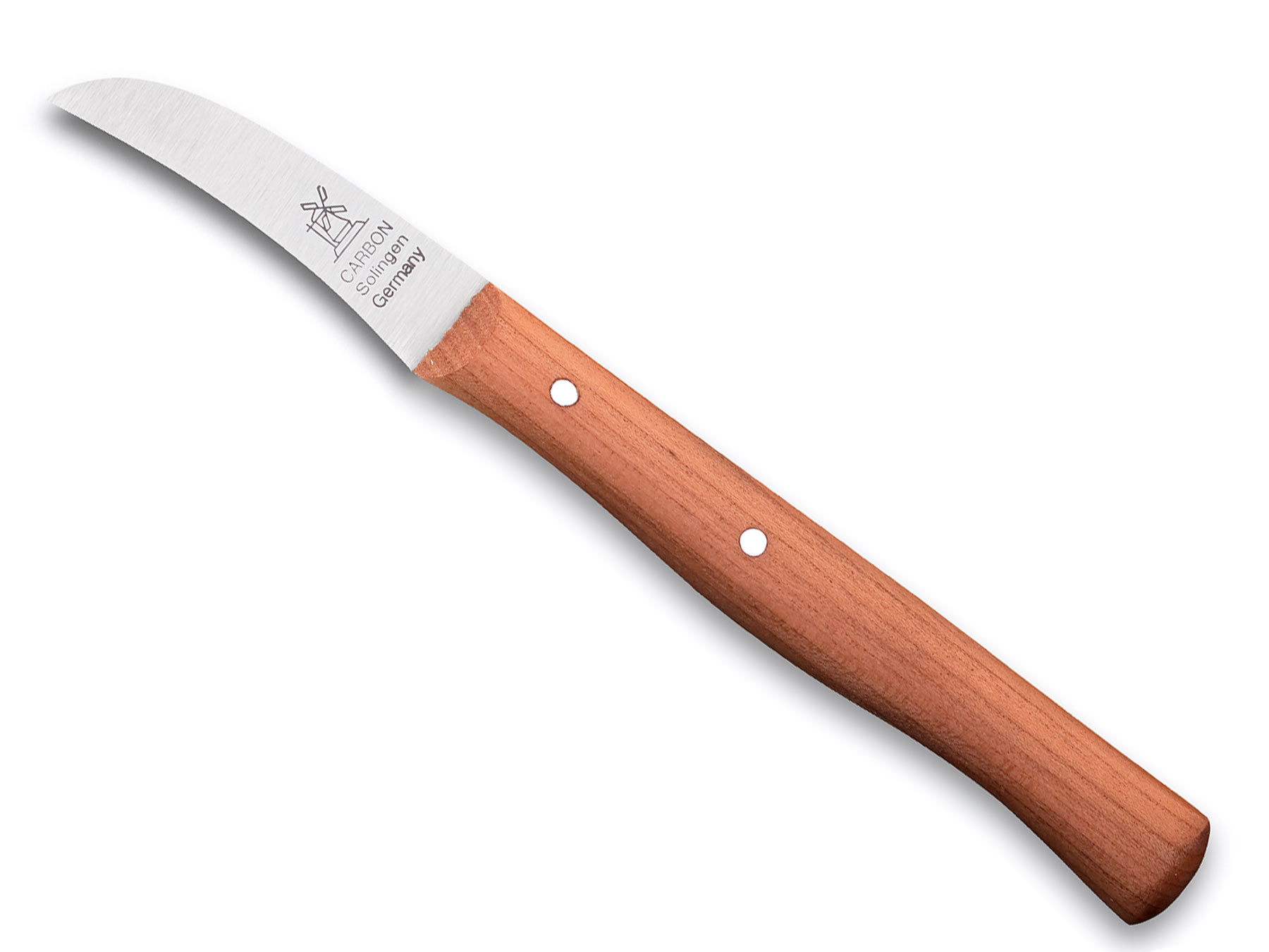 Windmühle Schälmesser Vogelschnabel Carbon Kirsche 5,9cm Windmühle Schälmesser Vogelschnabel Carbon Kirsche 5,9cm