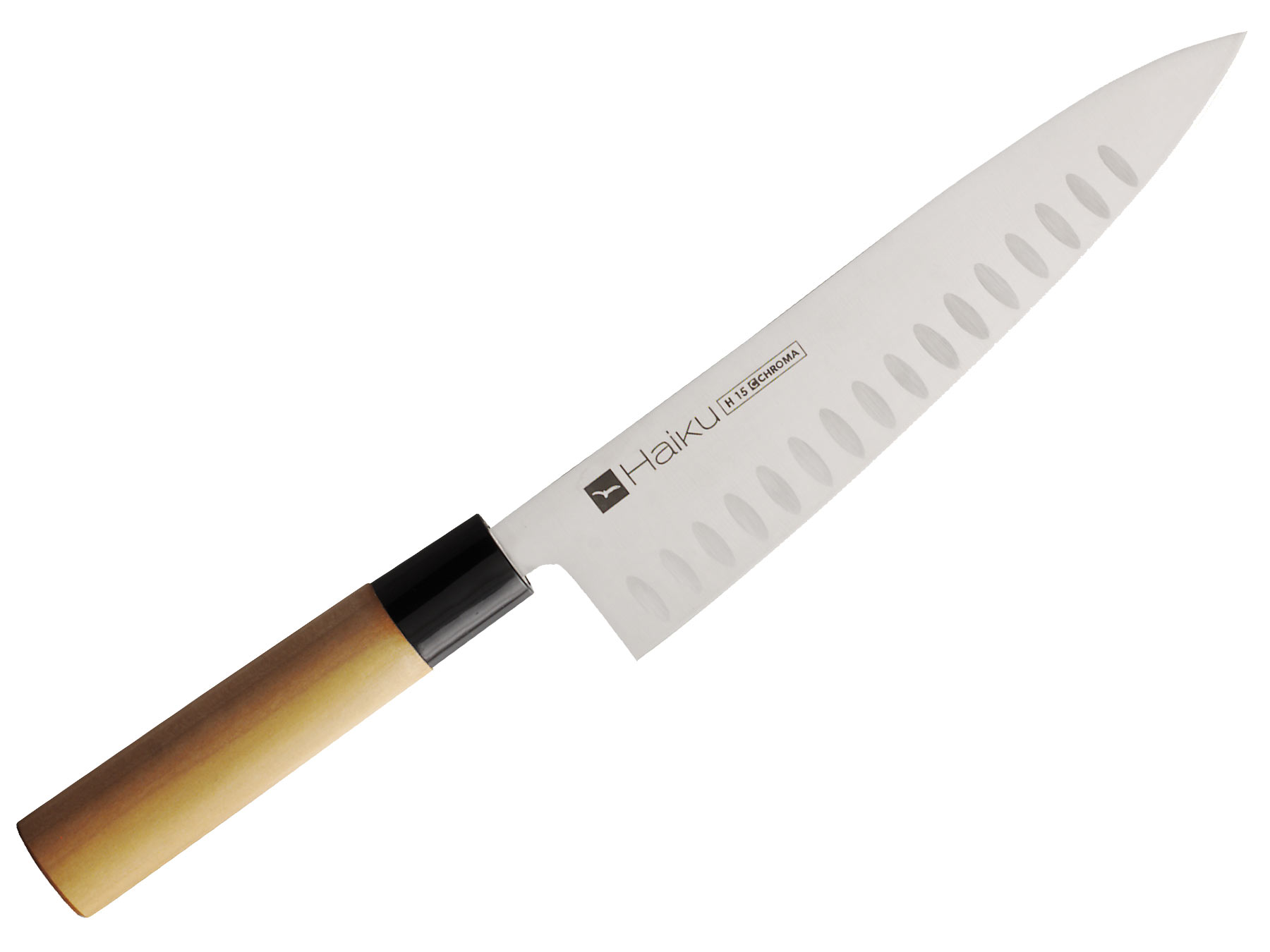 Chroma Haiku H15 Kochmesser 20 cm - Kullenschliff