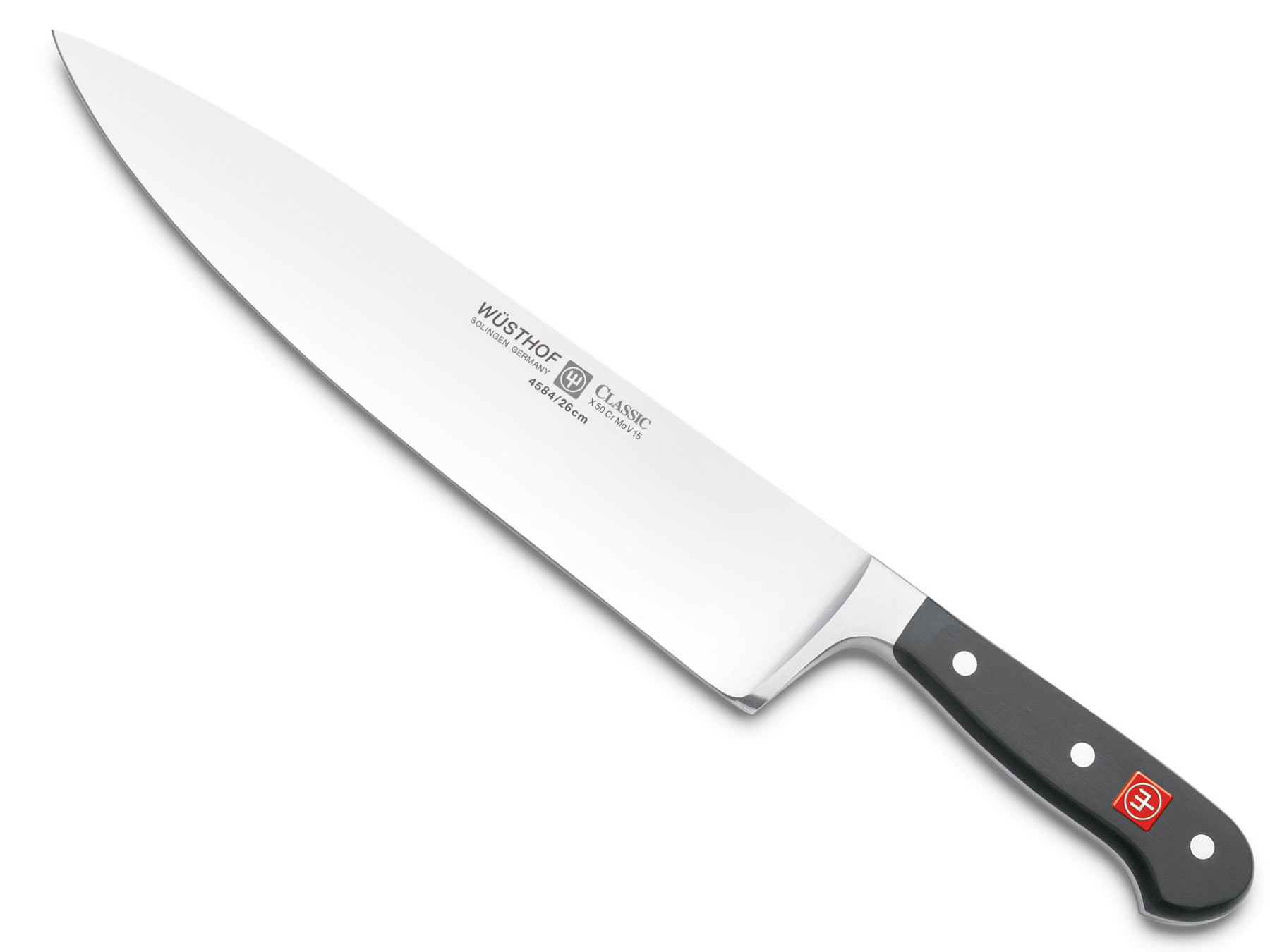 Wüsthof Classic 4584/26 Kochmesser 26 cm, extra breit Wüsthof Classic 4584/26 Kochmesser 26 cm, extra breit