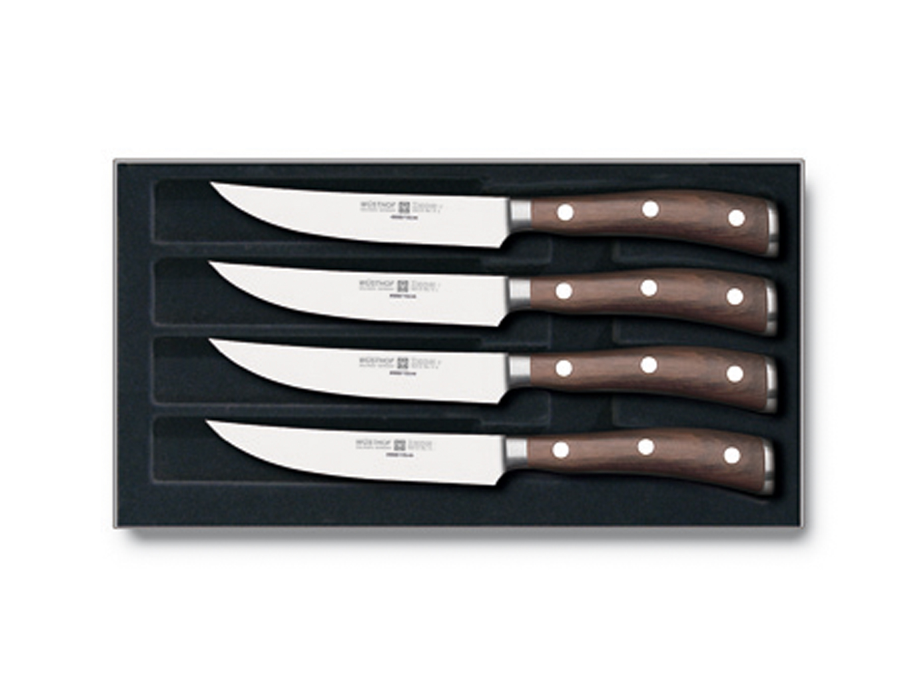 Wüsthof Ikon 9706 Steakmessersatz 4 teilig