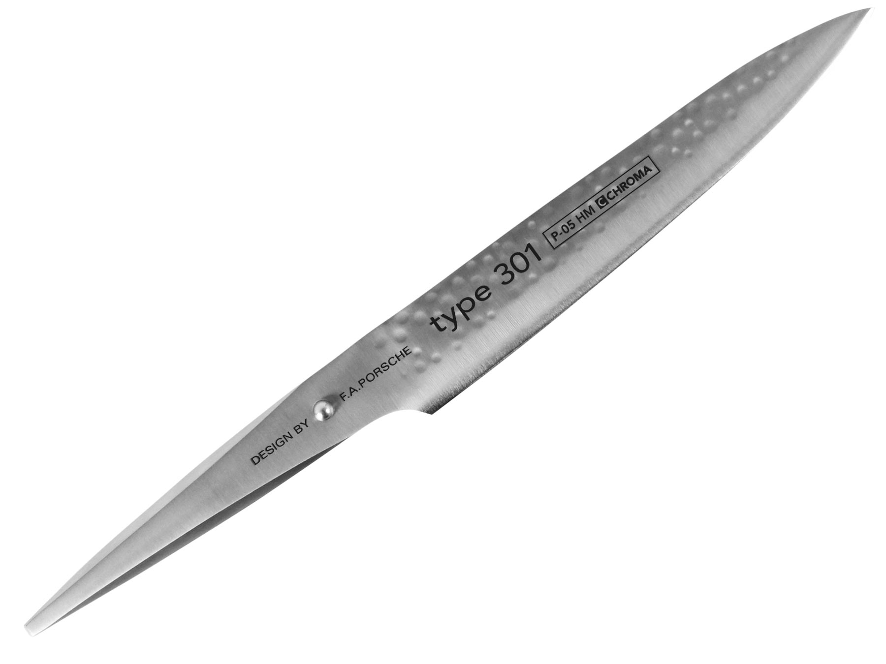 Chroma Type 301 P05 HM Tranchiermesser 19,3 cm Hammerschlag