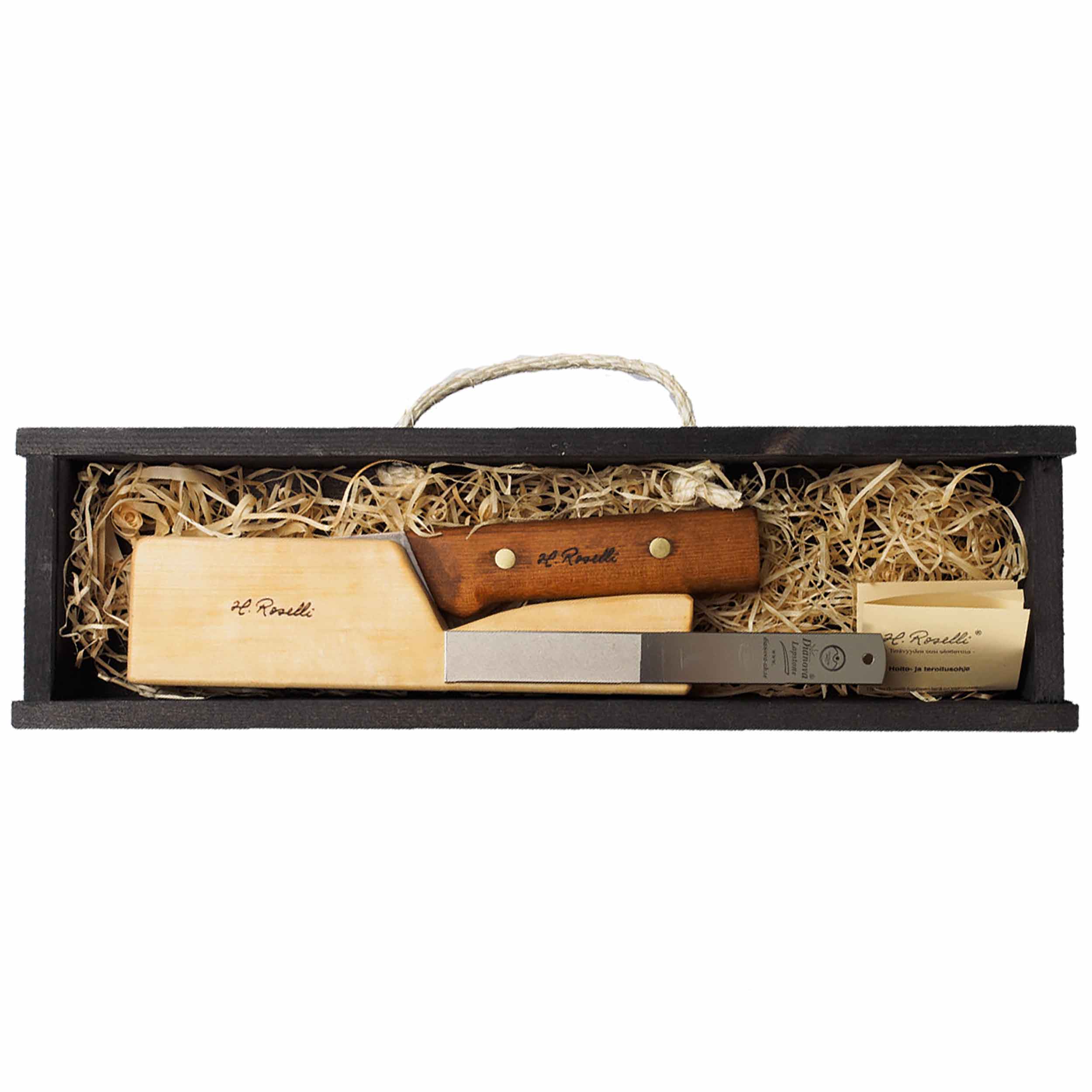 Roselli RW758P Astrid Schälmesser 10 cm als Geschenkset