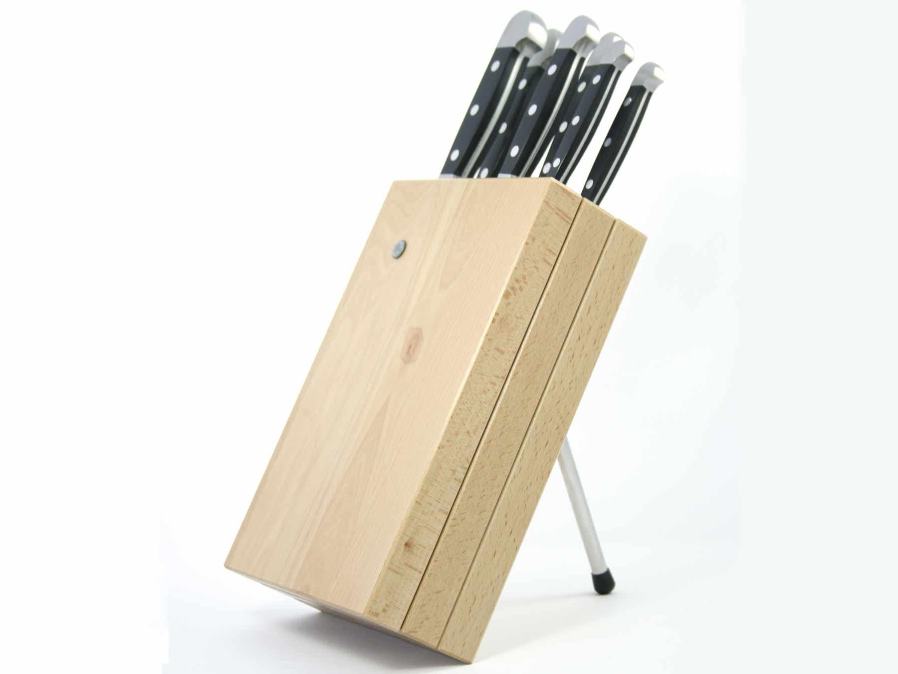 Güde Messerblock Milly natur, 6-teilig - LEER