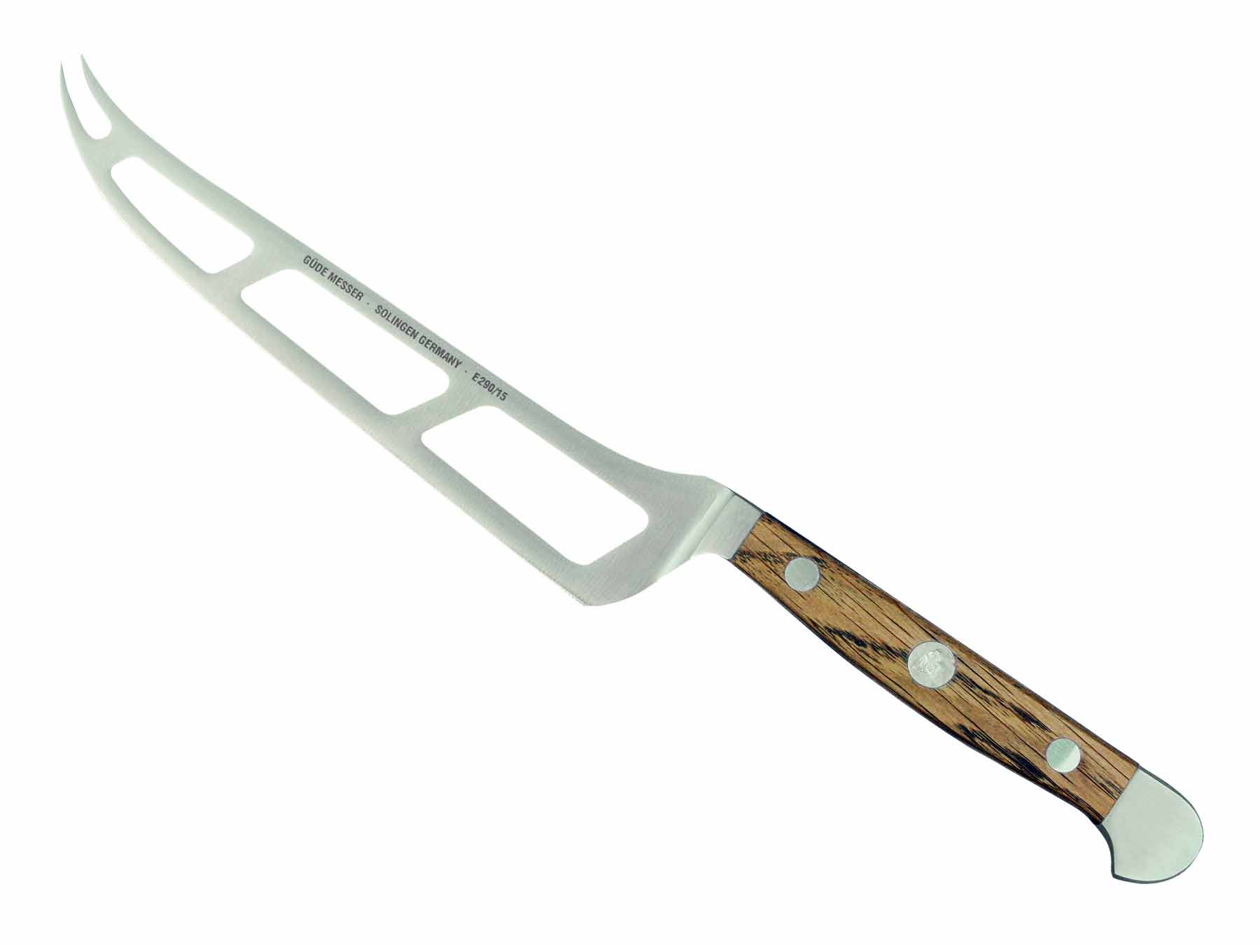 Güde Alpha Faßeiche Käsemesser E290/15 - 15 cm Güde Alpha Faßeiche Käsemesser E290/15 - 15 cm