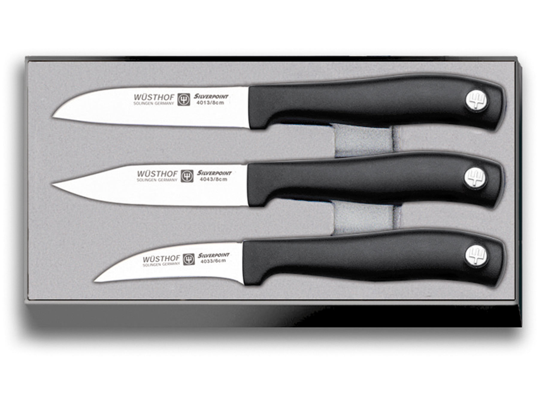 Wüsthof Silverpoint 9352 Gemüsemessersatz 3 teilig