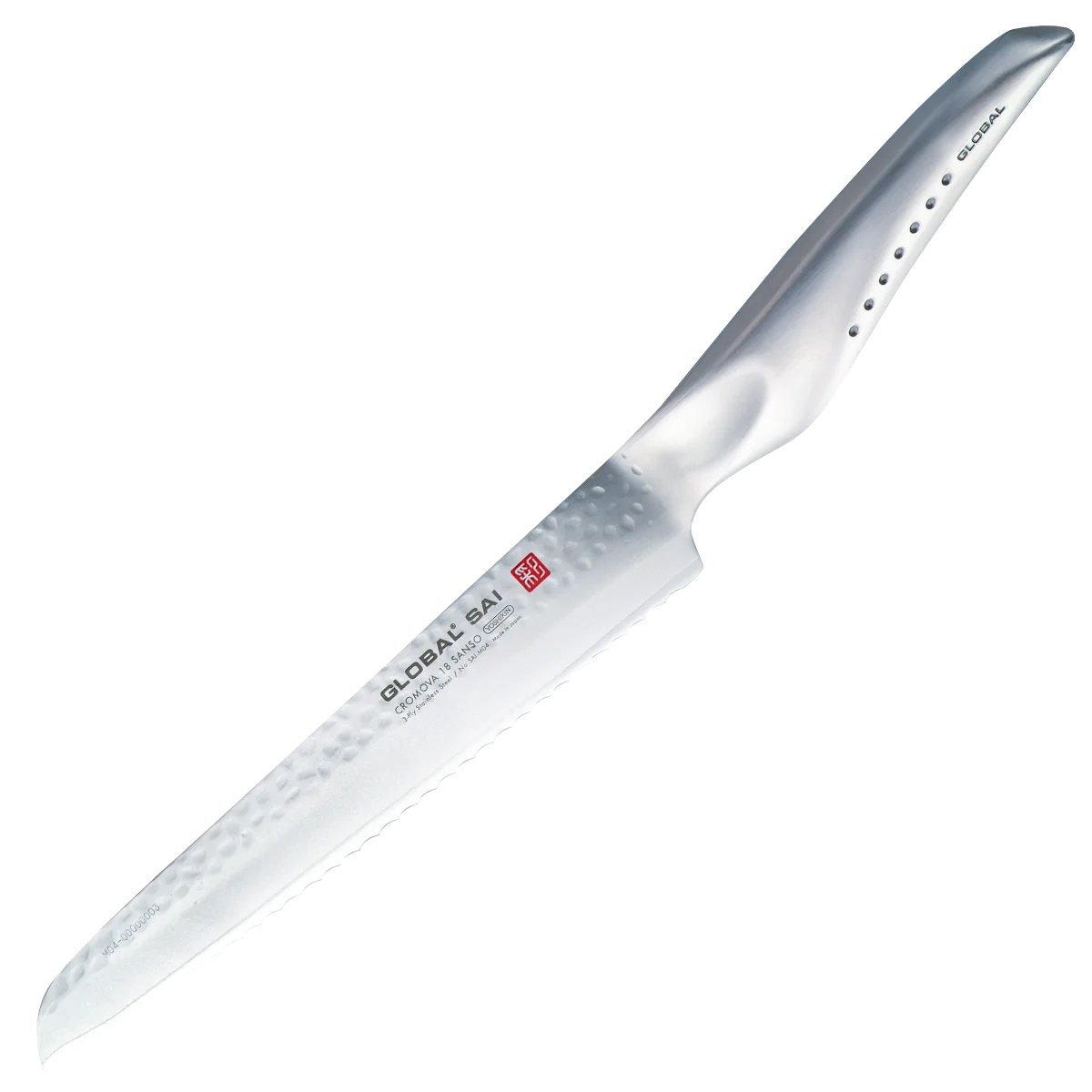 Global SAI-M04 Brötchenmesser 17 cm Global Sai M04 Brötchenmesser