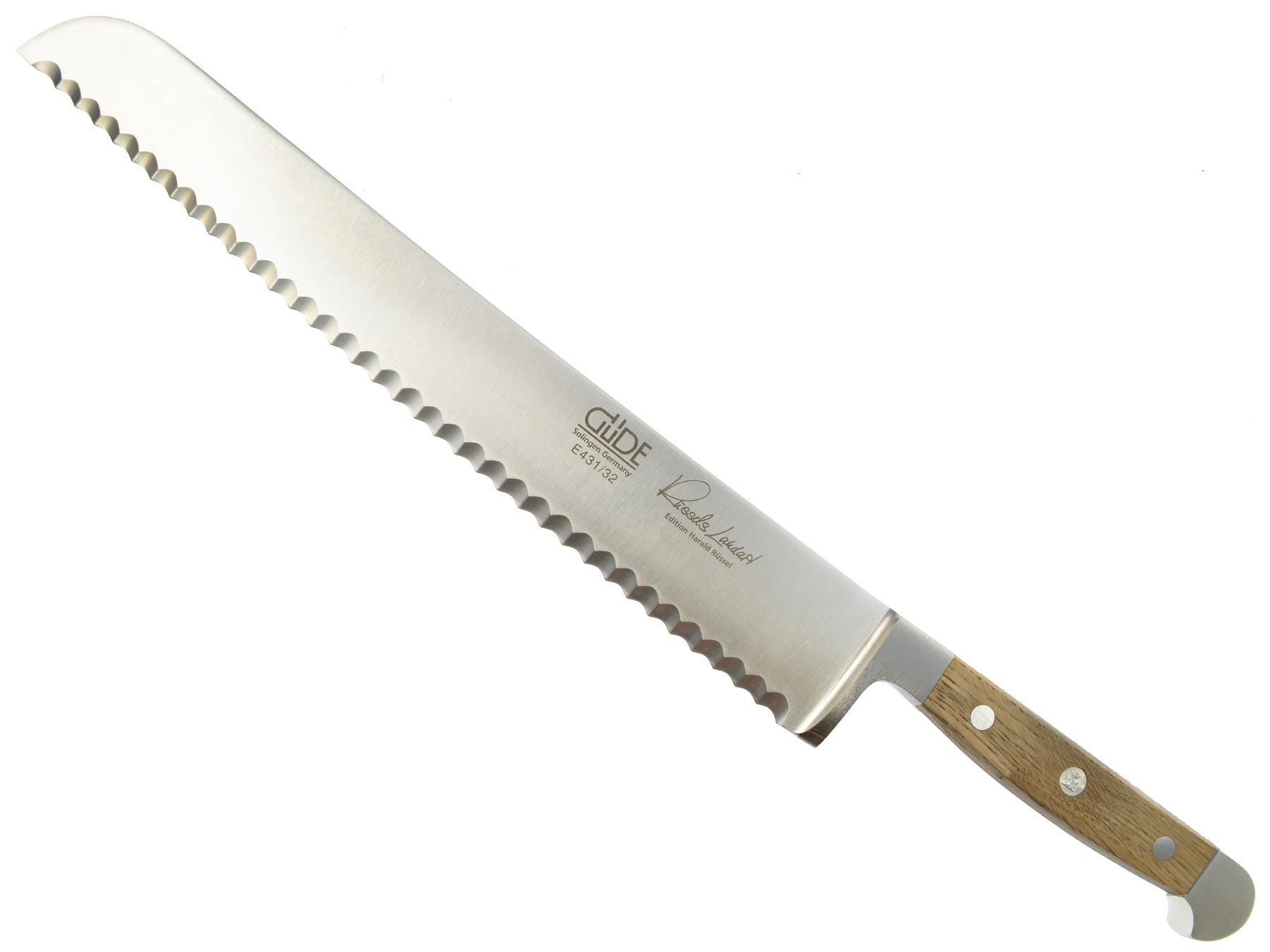 Güde Alpha Faßeiche Brotmesser E431/32L - 32 cm linkshänder Vers