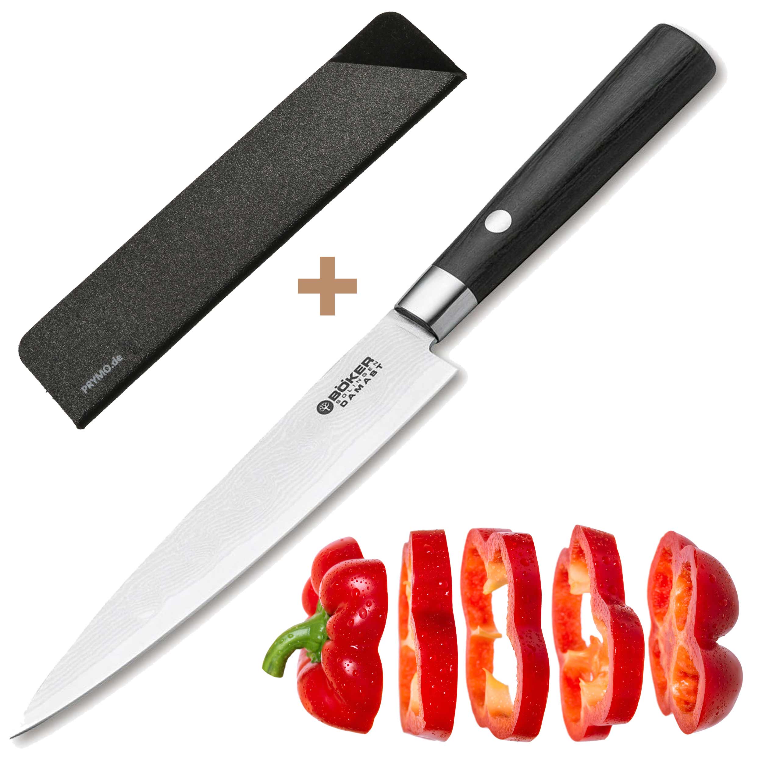 Böker Damast Black Allzweckmesser 15cm