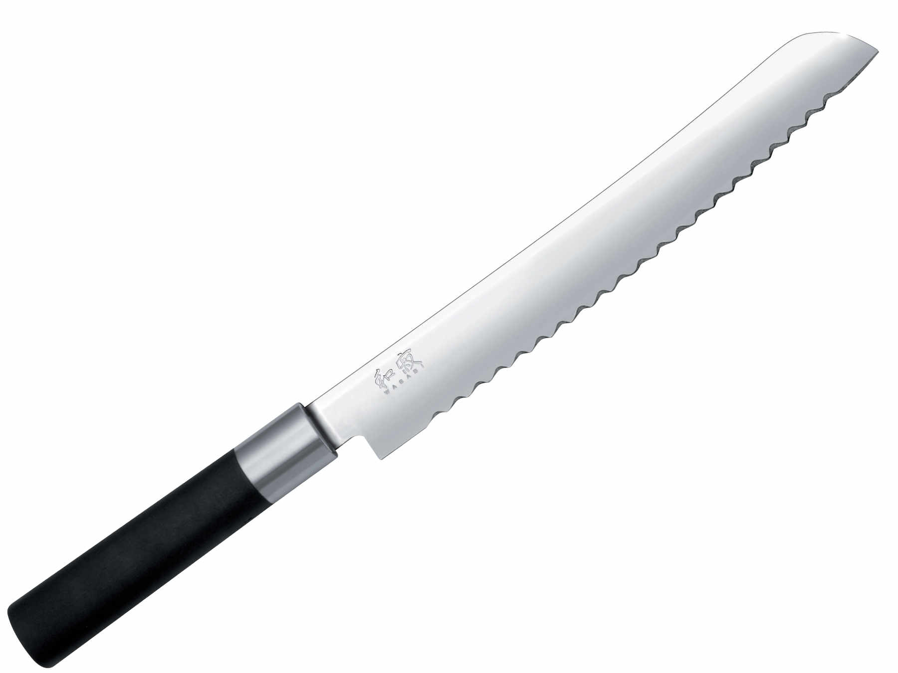 KAI Wasabi Black 6723B Brotmesser - 23 cm