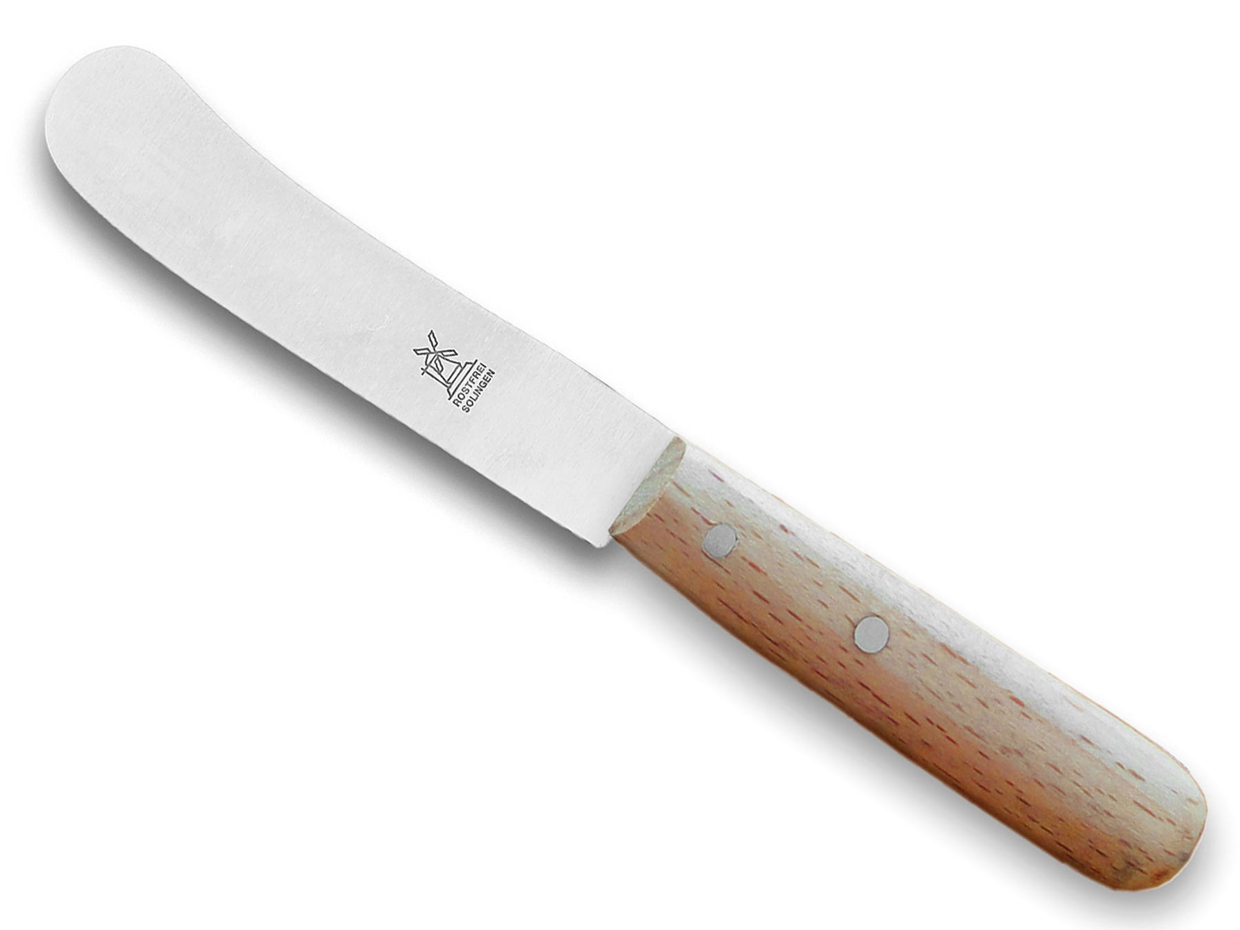 Windmühlenmesser Buckels MINI Buttermesser Rotbuche 7cm