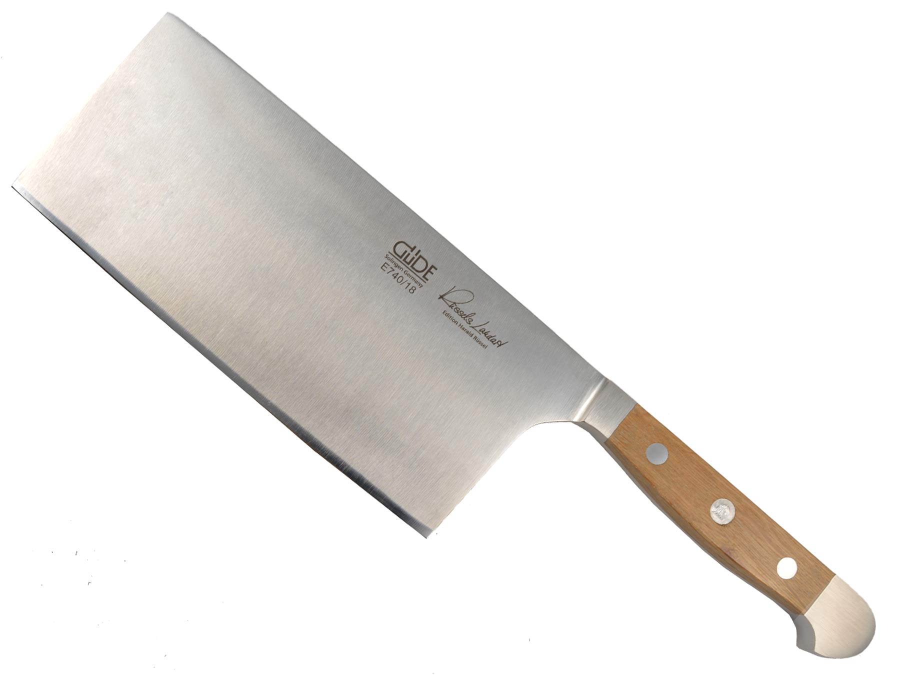 Güde Alpha Faßeiche Hackmesser E740/18 - 18 cm