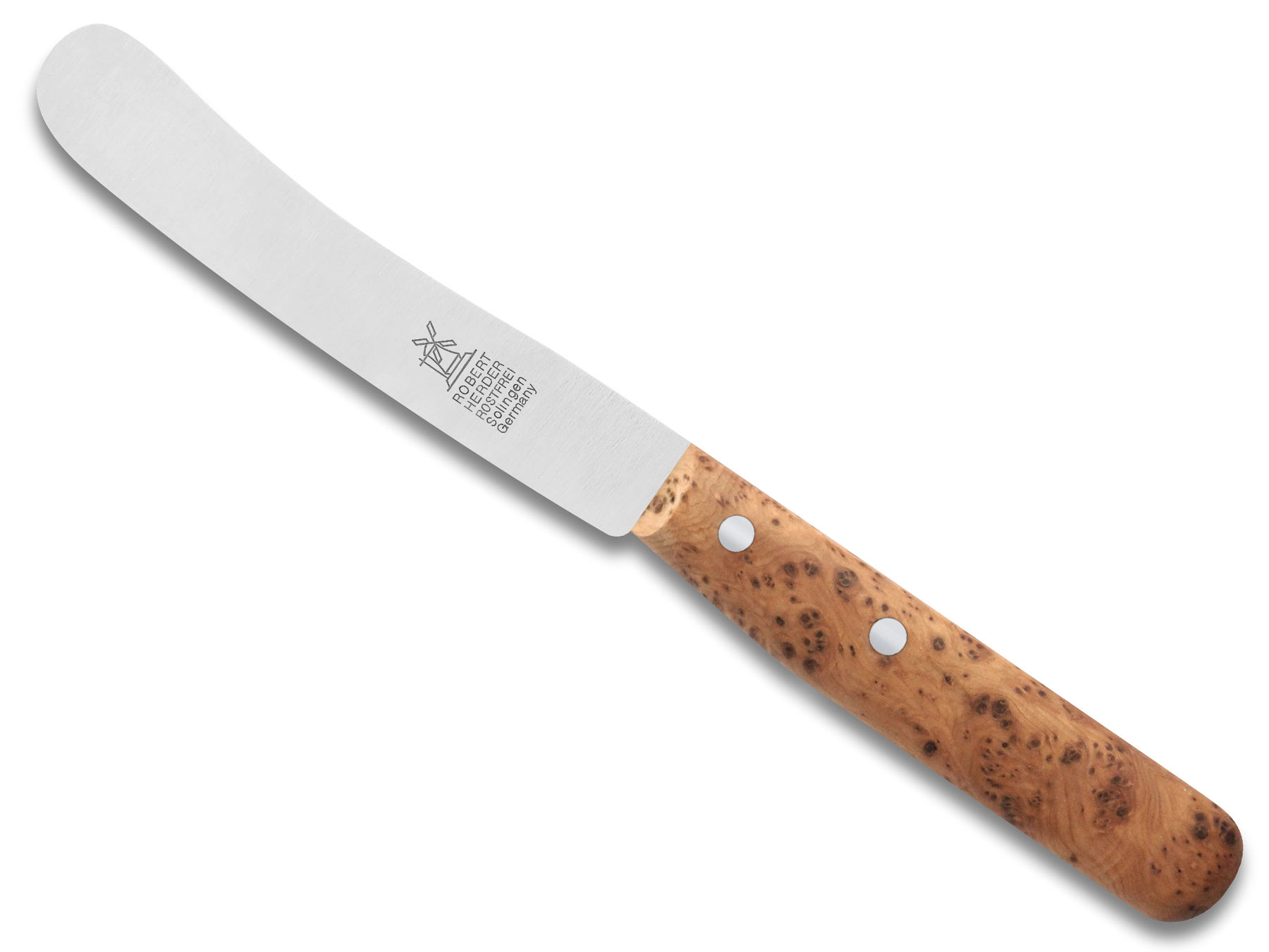 Windmühlenmesser Buckels Frühstücksmesser Wacholder duftend 11,