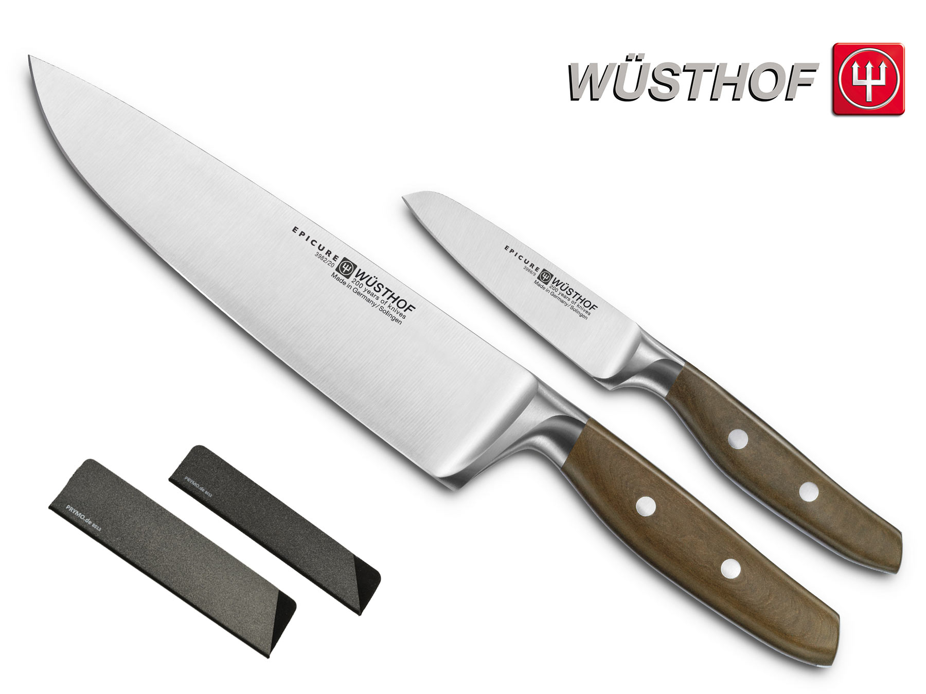 Wüsthof Epicure 9682 Messersatz 2-teilig Kochmesser Gemüsemesser