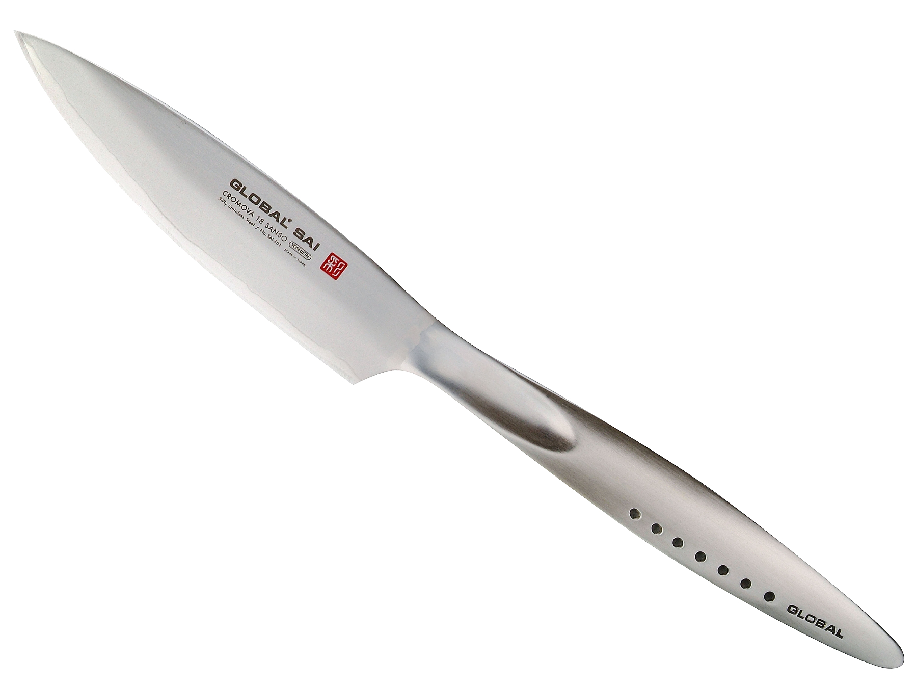 Global SAI-T01 Steakmesser geschmiedet 11,5 cm