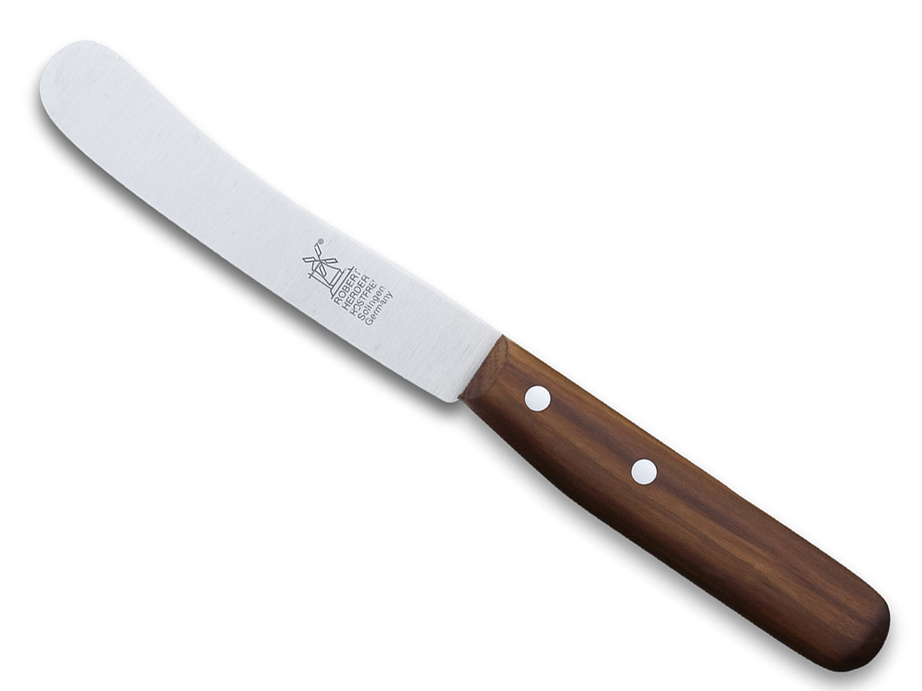 Windmühlenmesser Buckels Frühstücksmesser Carbon Pflaume 11,8cm