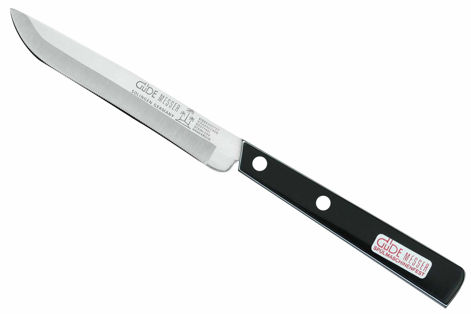 Güde Universalmesser 9300/11 schwarz-weiß - 11 cm
