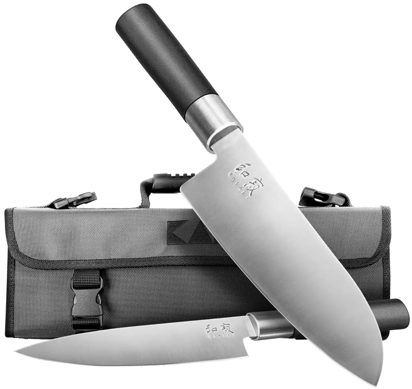 KAI Wasabi 67-W25: Kochmesser + Allzweck + Tasche