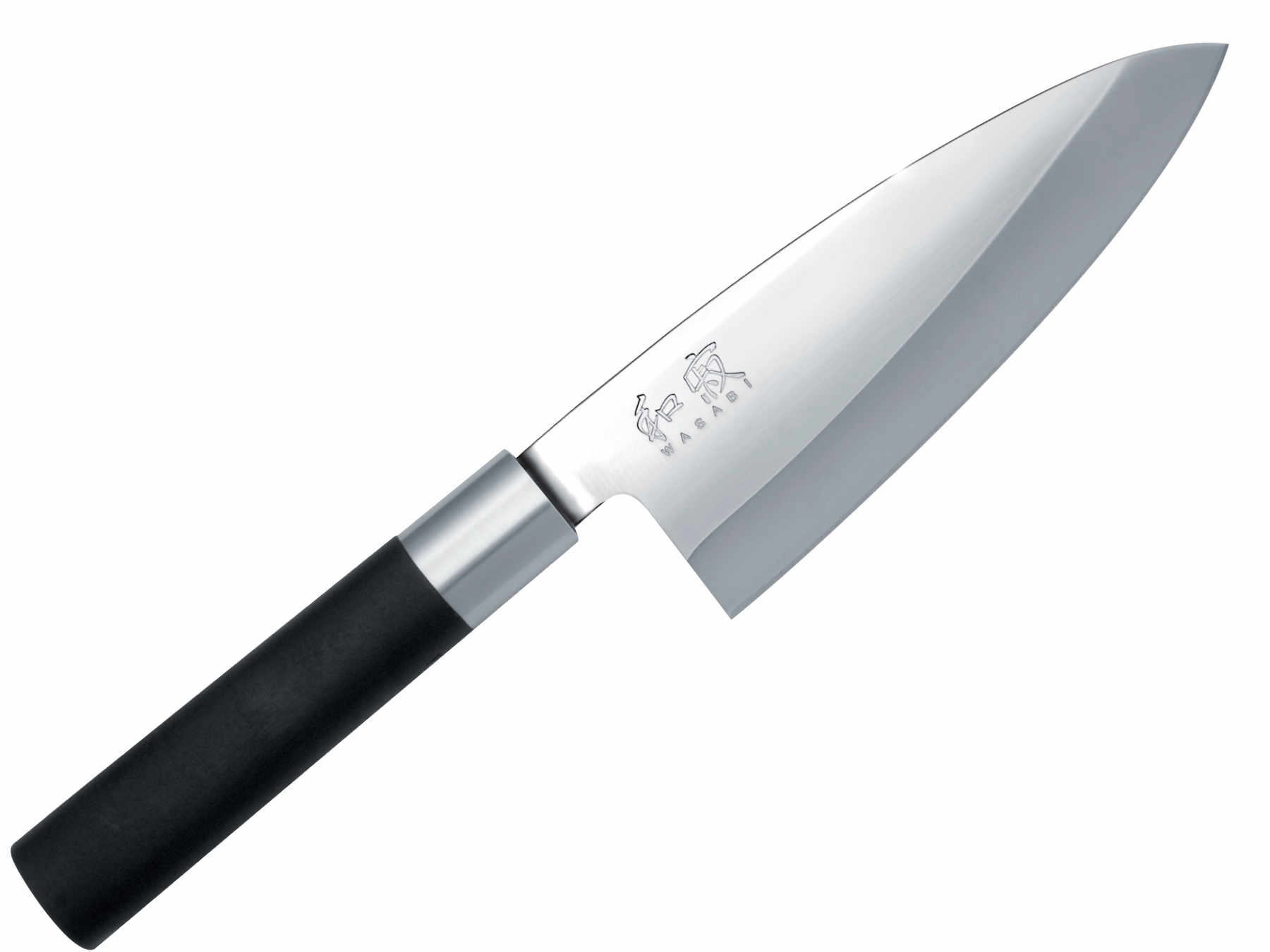 KAI Wasabi Black 6715D Deba - 15 cm