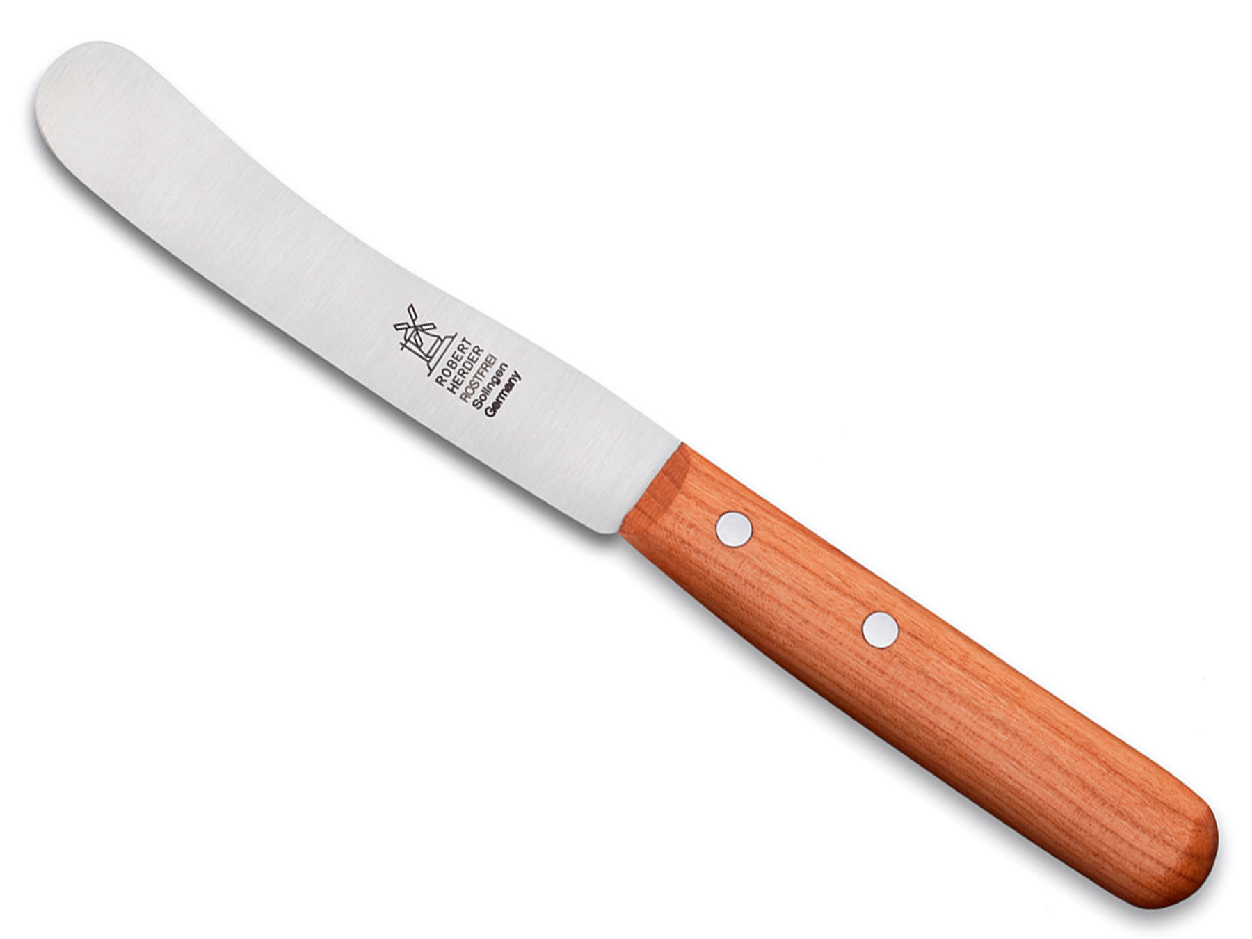 Windmühlenmesser Buckels Frühstücksmesser Carbon Kirsche 11,8cm