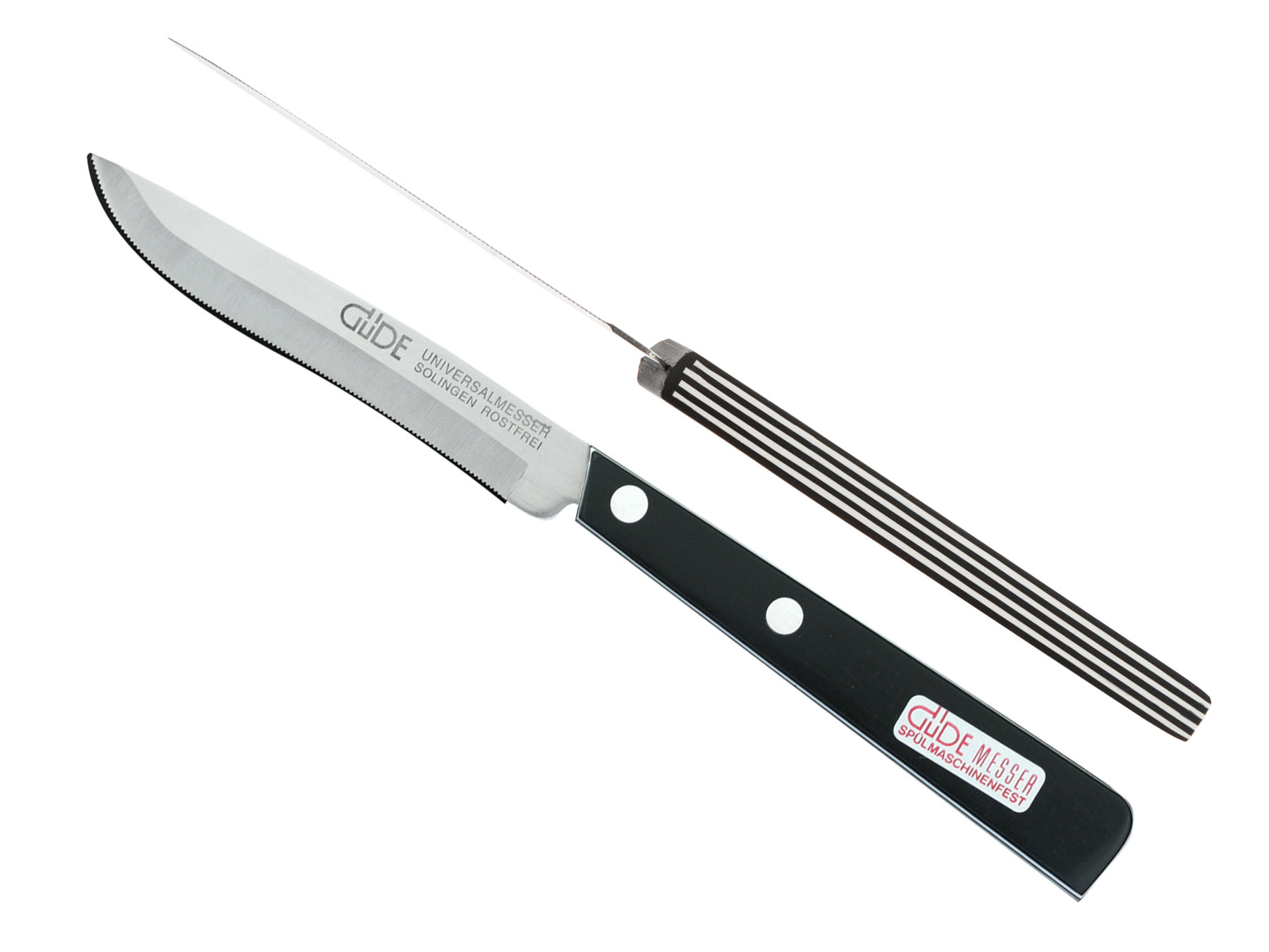 Güde Universalmesser 9900/10 schwarz-weiß - 10 cm