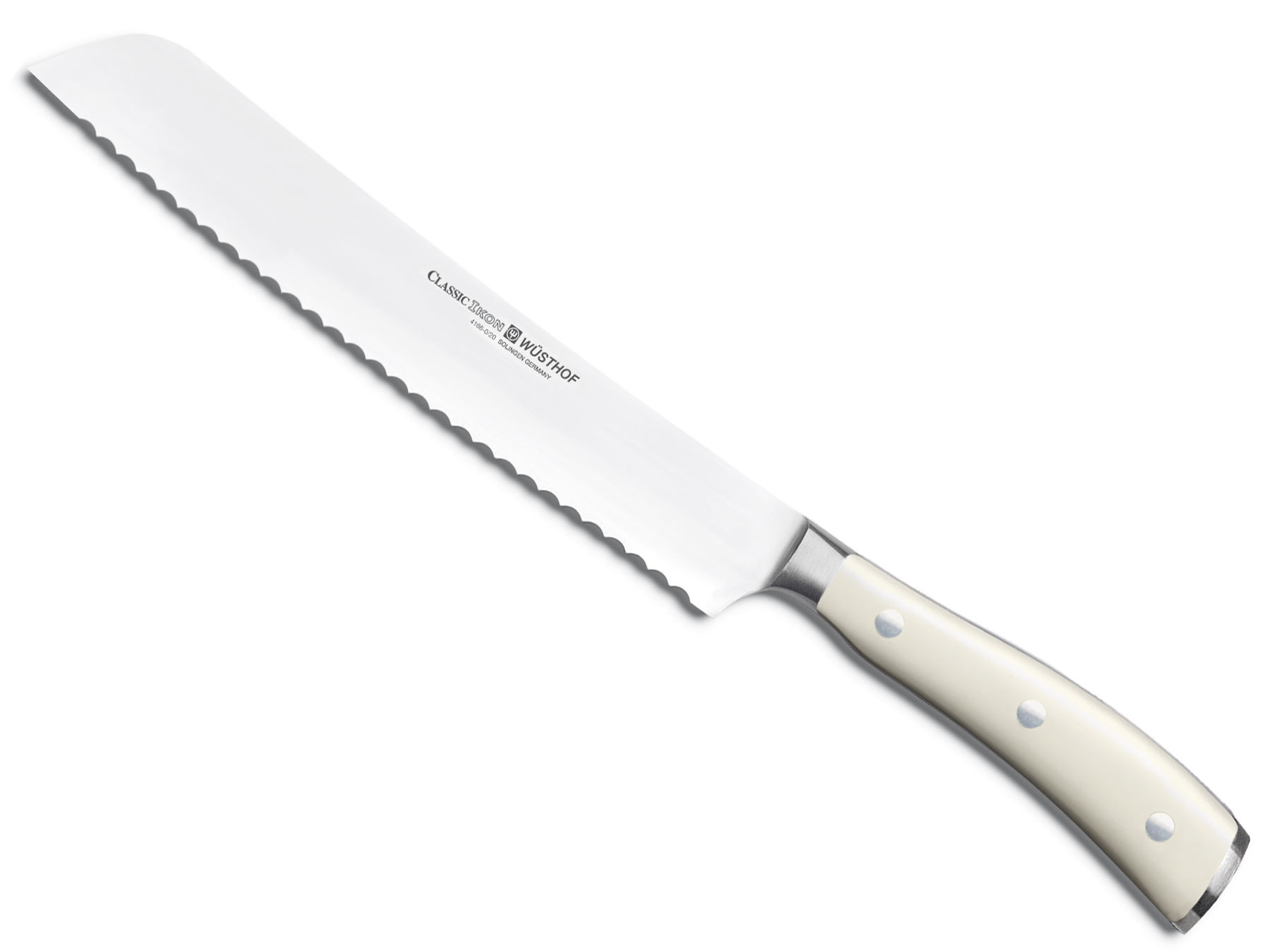 Wüsthof Classic Ikon weiß 4166-0/20 Brotmesser 20 cm