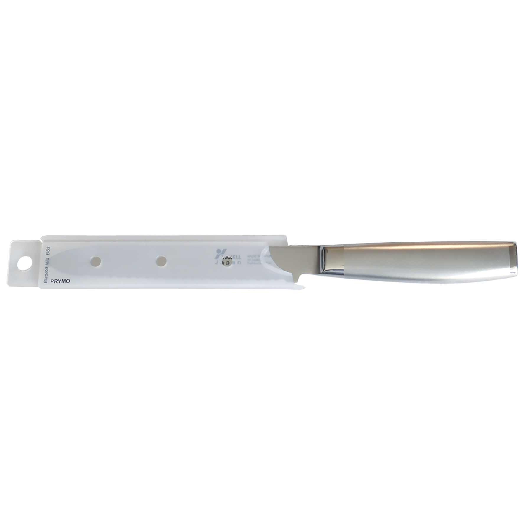 PRYMO BladeShield BS1 Protezione Lama Per Coltelli – 10x2,5 Cm E 15,5x4,5 Cm, Custodia Trasparente In Plastica Robusta, Per Cassetto O Borsa - 4