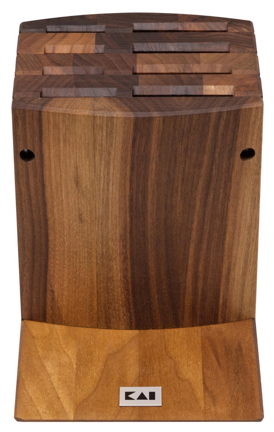 KAI DM-0810 Messerblock Walnuss für 8 Messer KAI DM-0810 Messerblock Walnuss für 8 Messer