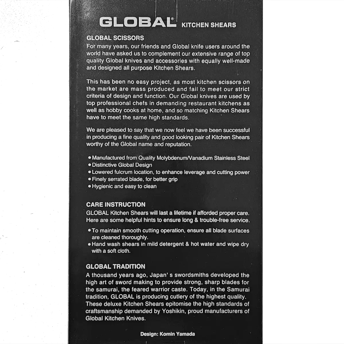 Global GKS-210 Schere