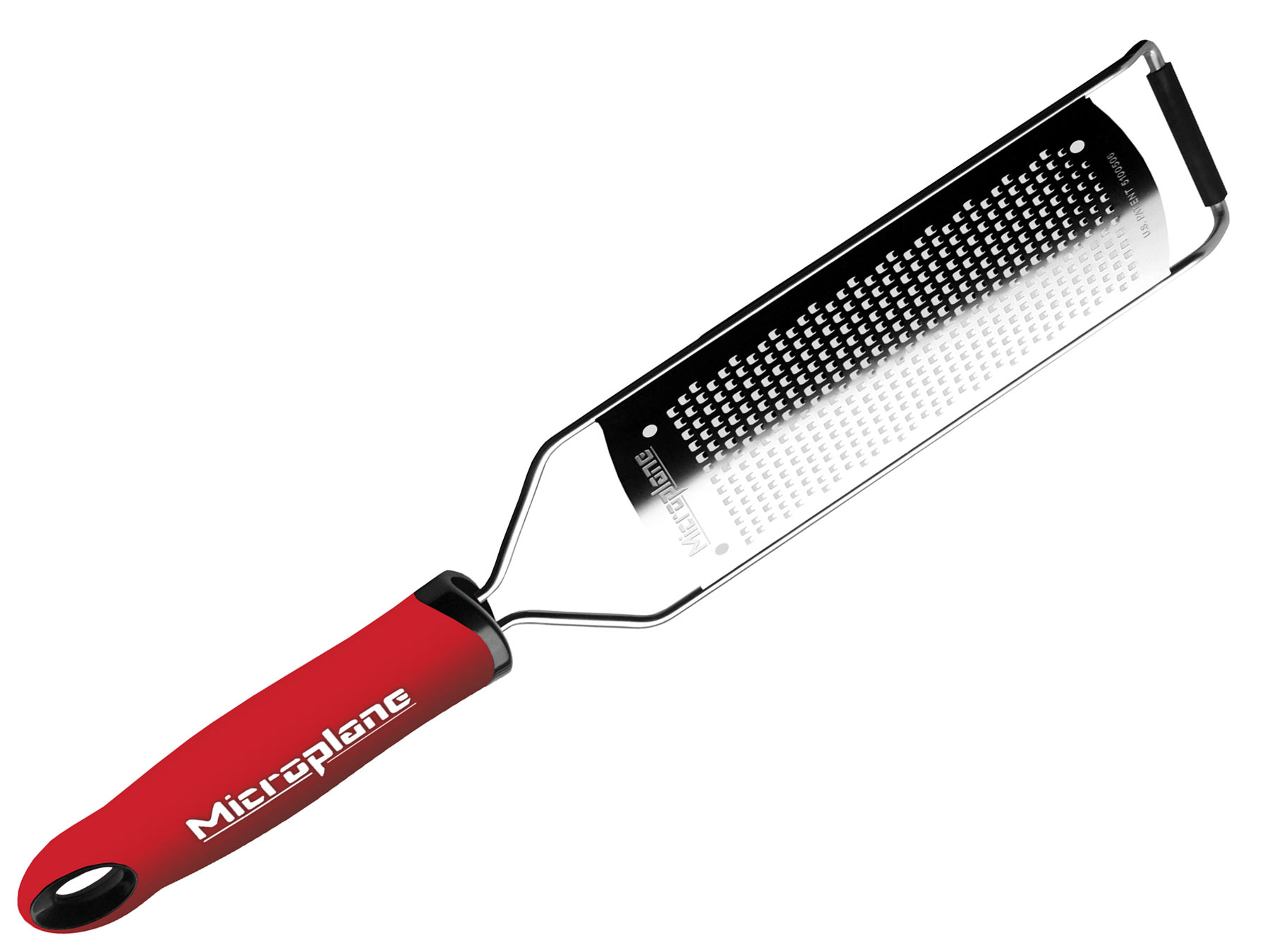 Microplane Gourmet 45104 Fine-Spice / Feine Gewürz Reibe rot