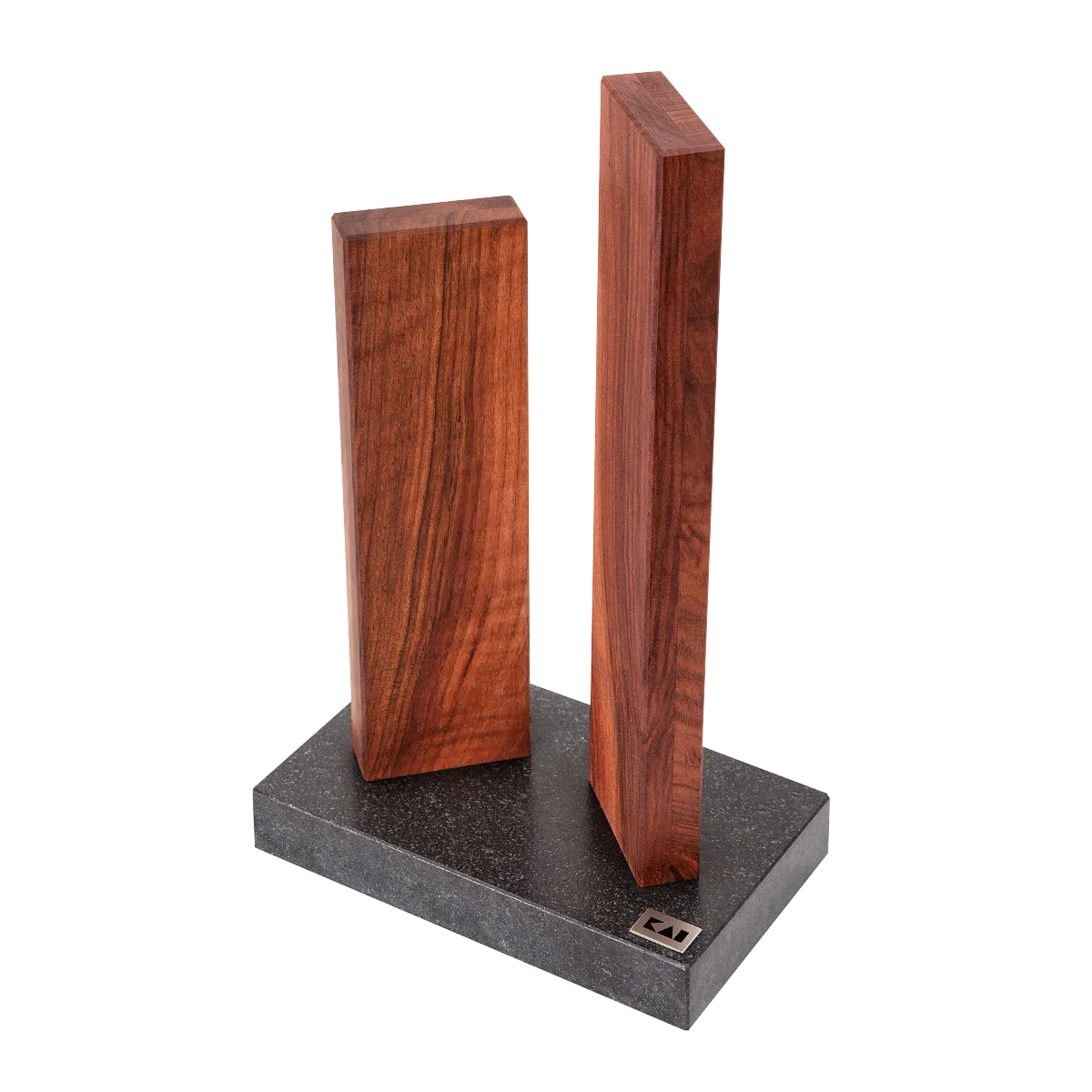 KAI STH-4.3 Messerblock Stonehenge Walnuss/Granit klein
